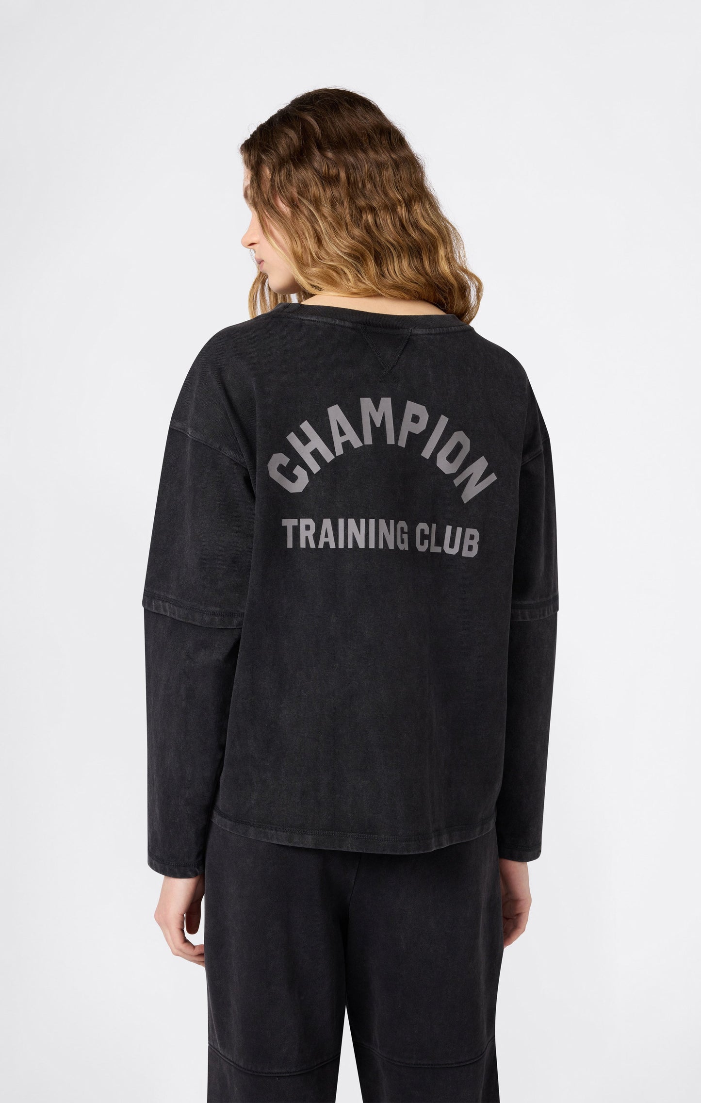 Women's Boxing-Inspired Crewneck Sweatshirt