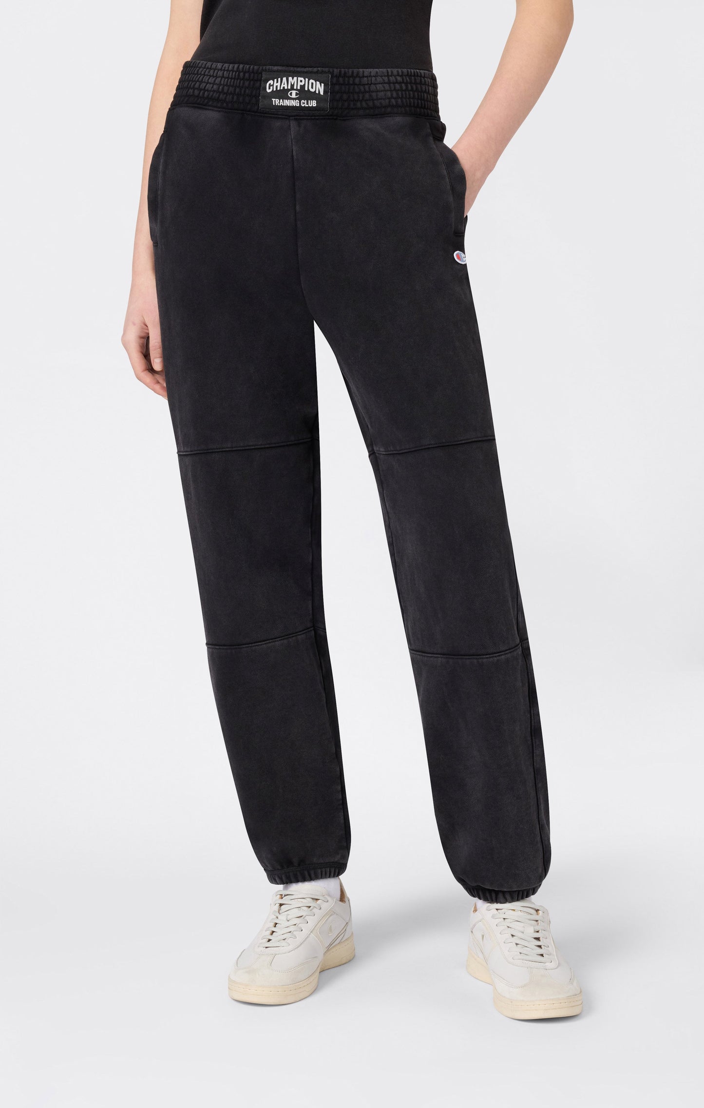 Women's Boxing-Inspired Elastic Cuff Pants