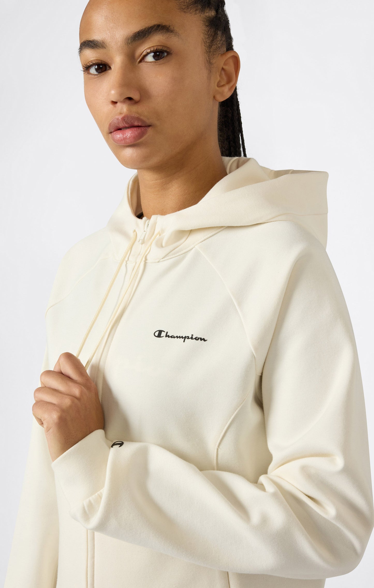Women's Full Zip Interlock Hoodie