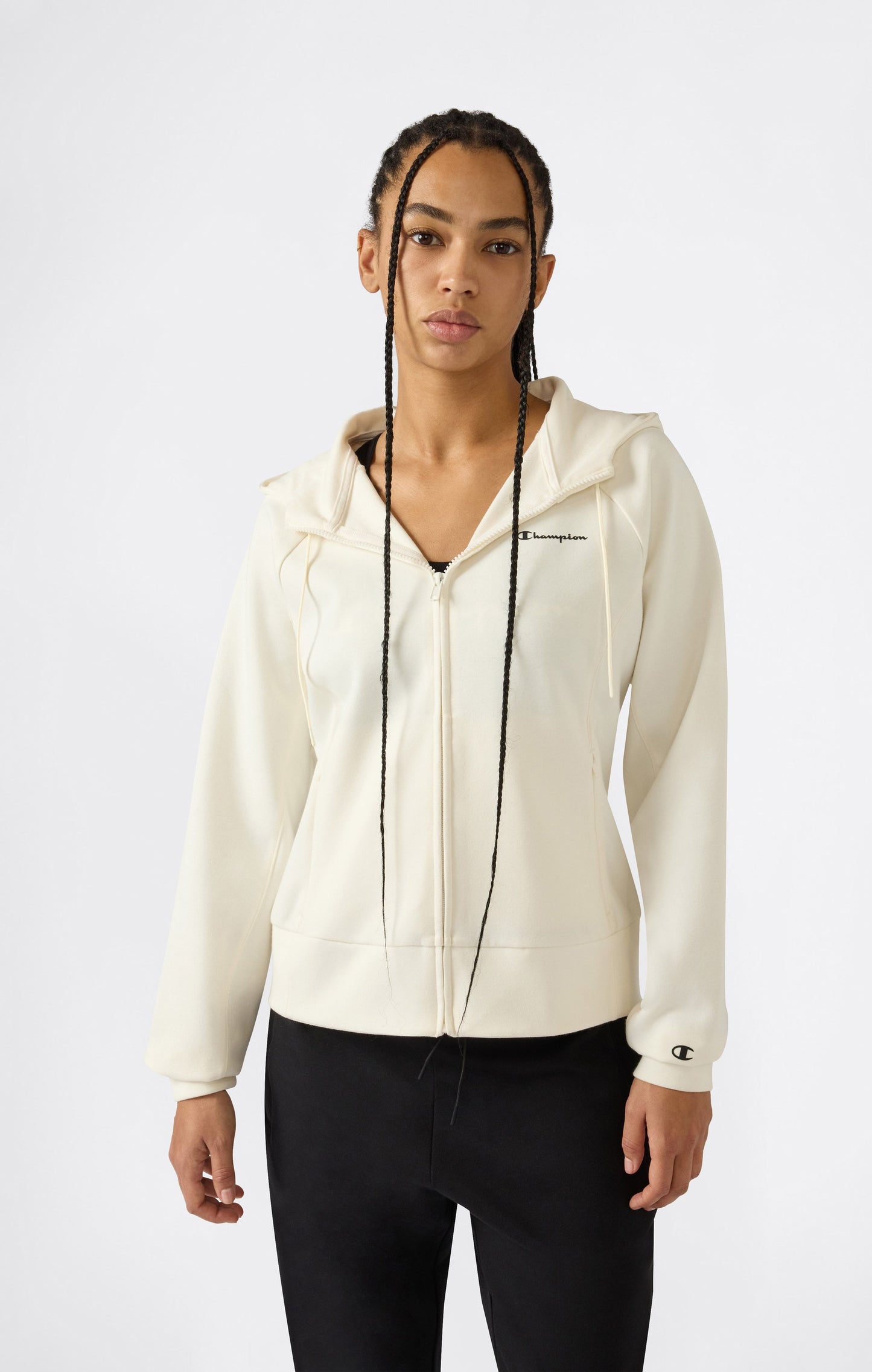 Women's Full Zip Interlock Hoodie
