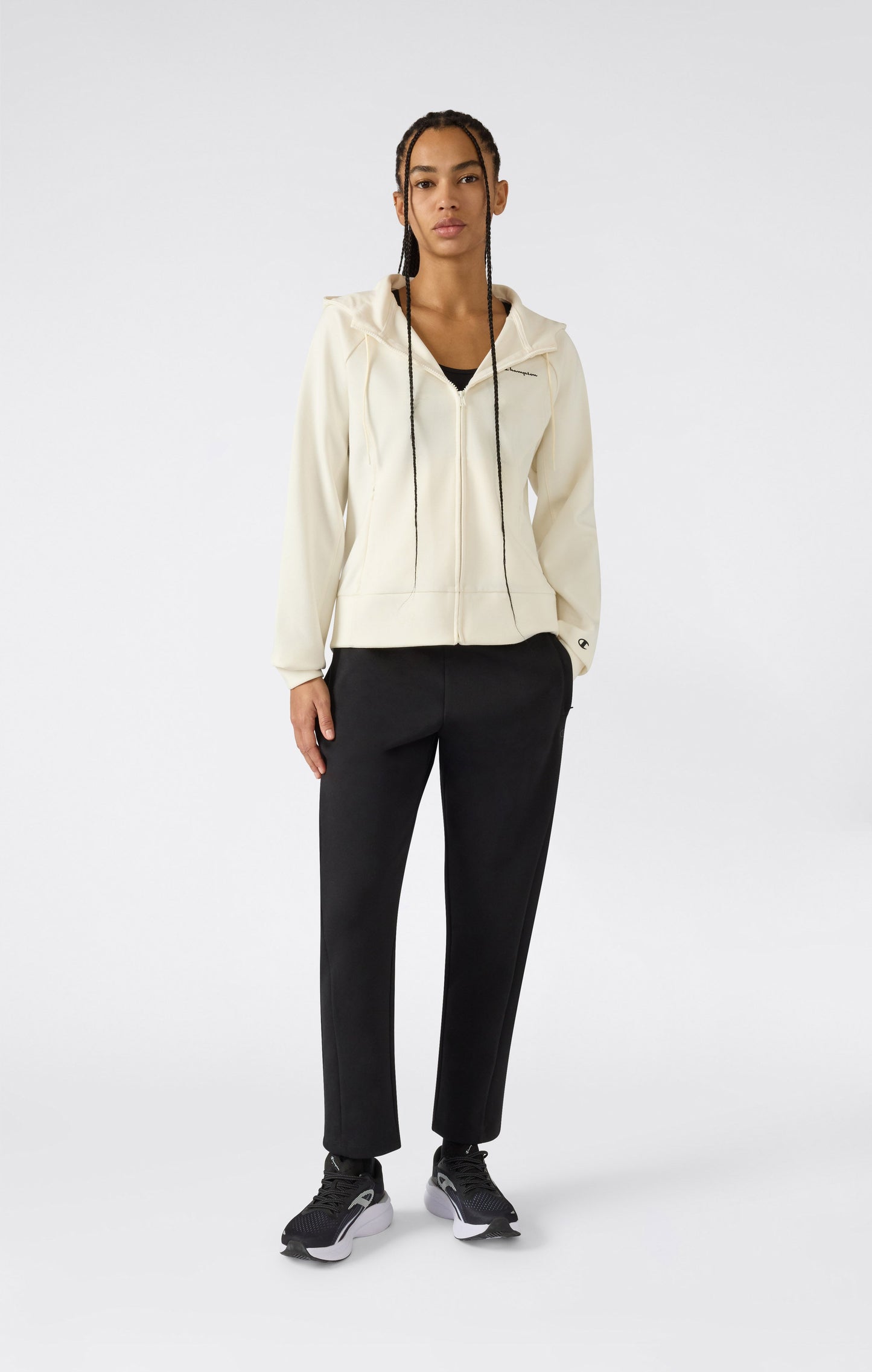 Women's Full Zip Interlock Hoodie