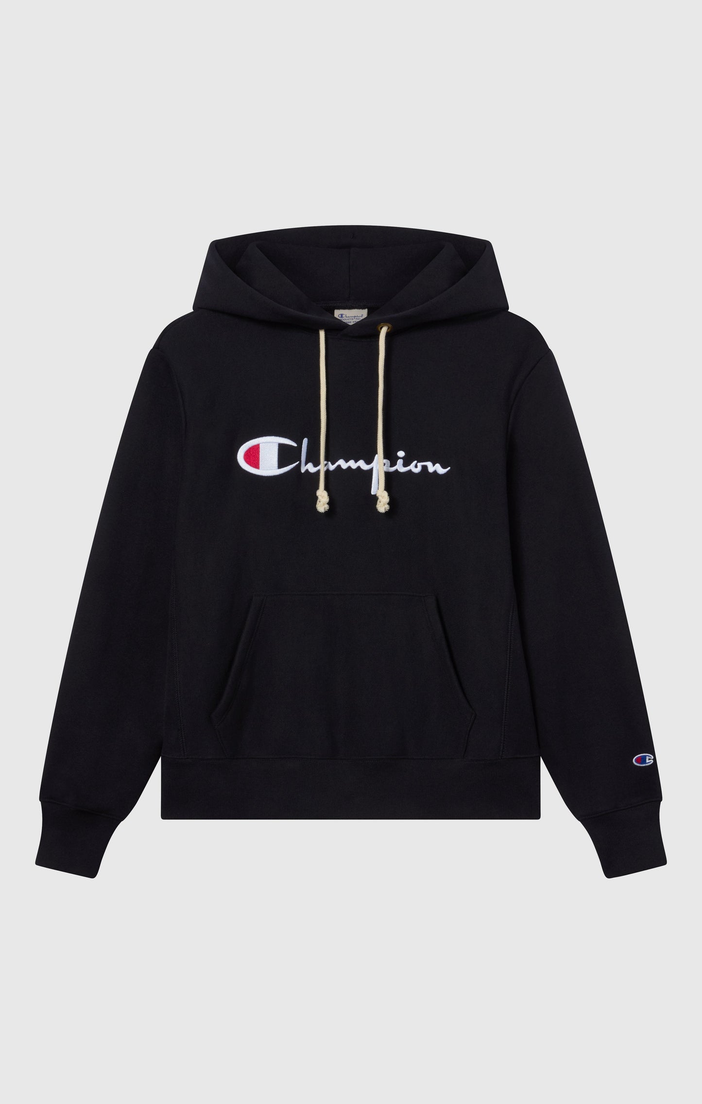Women's Lightweight Reverse Weave Hoodie with Embroidered Logo