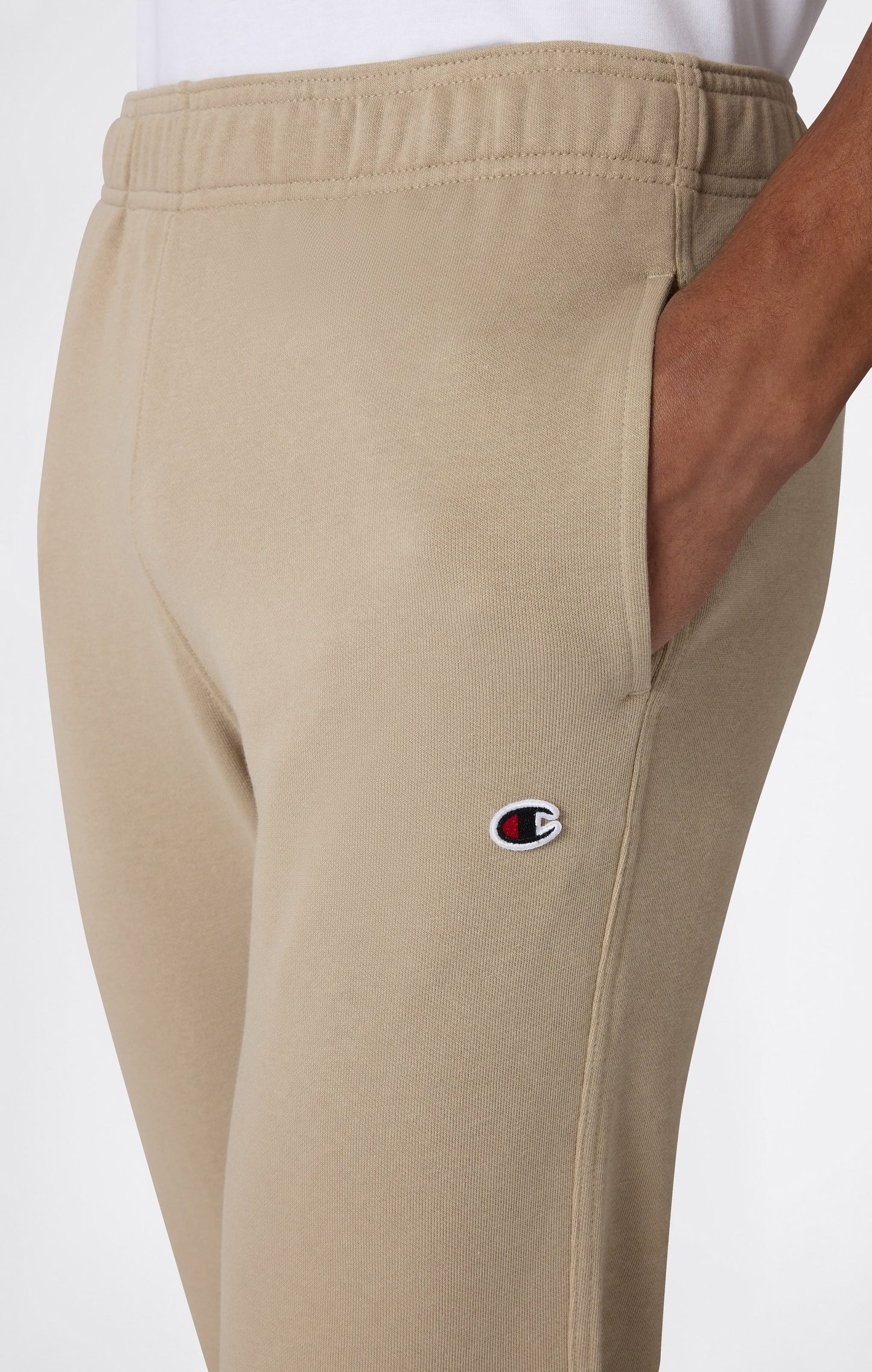 Men's Lightweight Slim Fit Jogger Sweatpants with Ribbed Cuffs