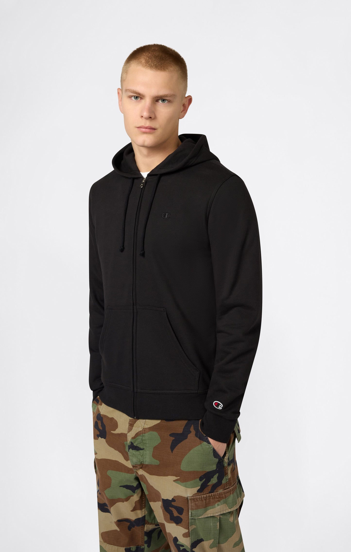 Men's Lightweight Full-Zip Hoodie Icons