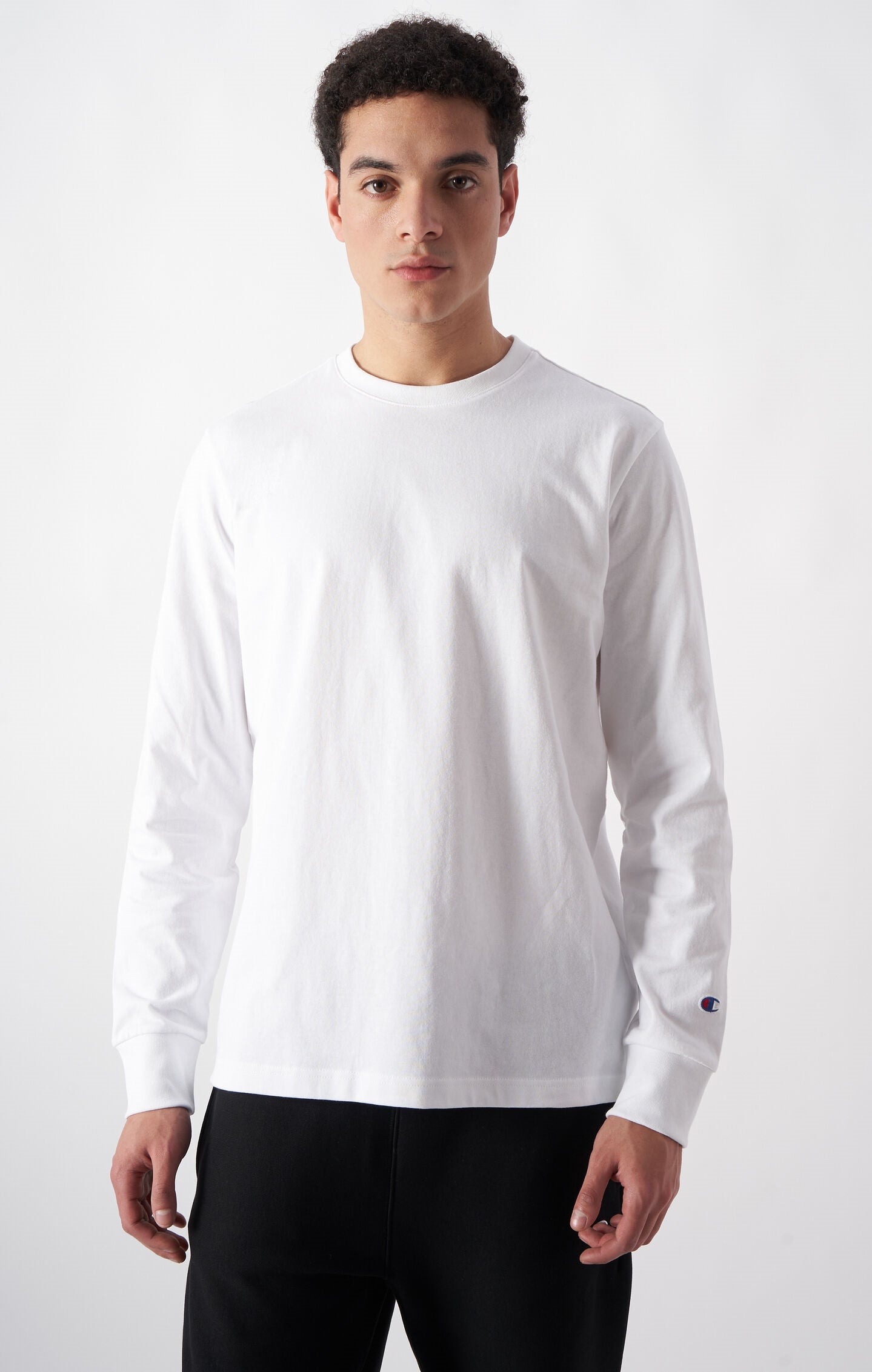 Oversized Men's Long Sleeve T-Shirt in Soft Heavy Cotton