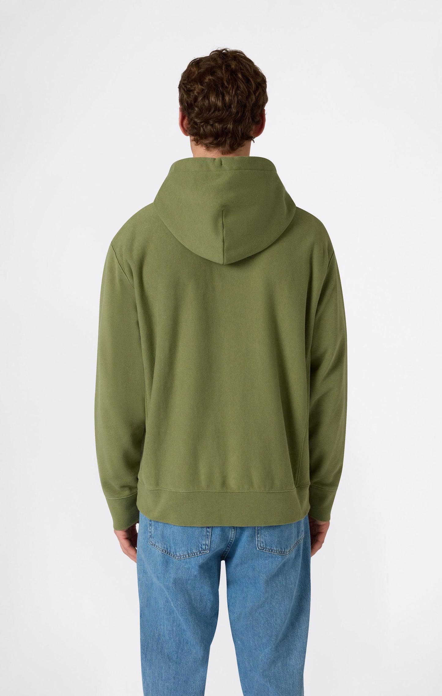 Reverse Weave Kapuzenpullover für Herren, lockere Passform