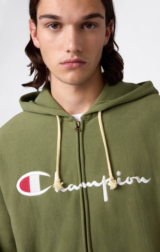 REVERSE WEAVE Men's Full Zip Hoodie Sweatshirt