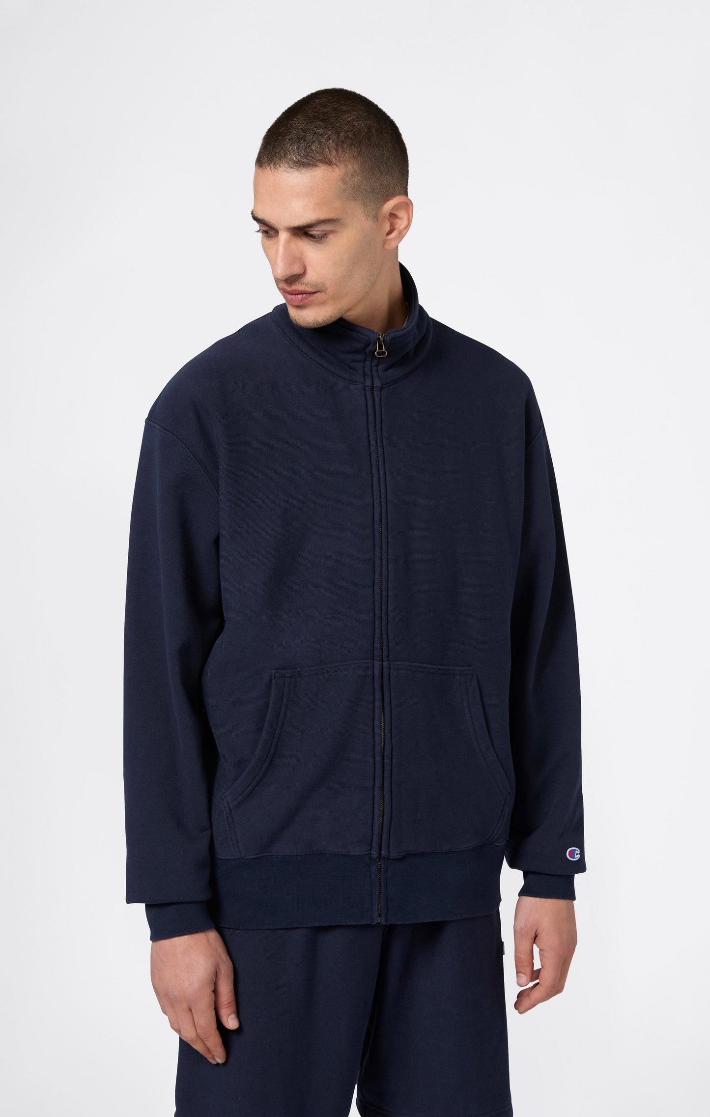 REVERSE WEAVE Herren Sweatshirt mit durchgehendem Reißverschluss