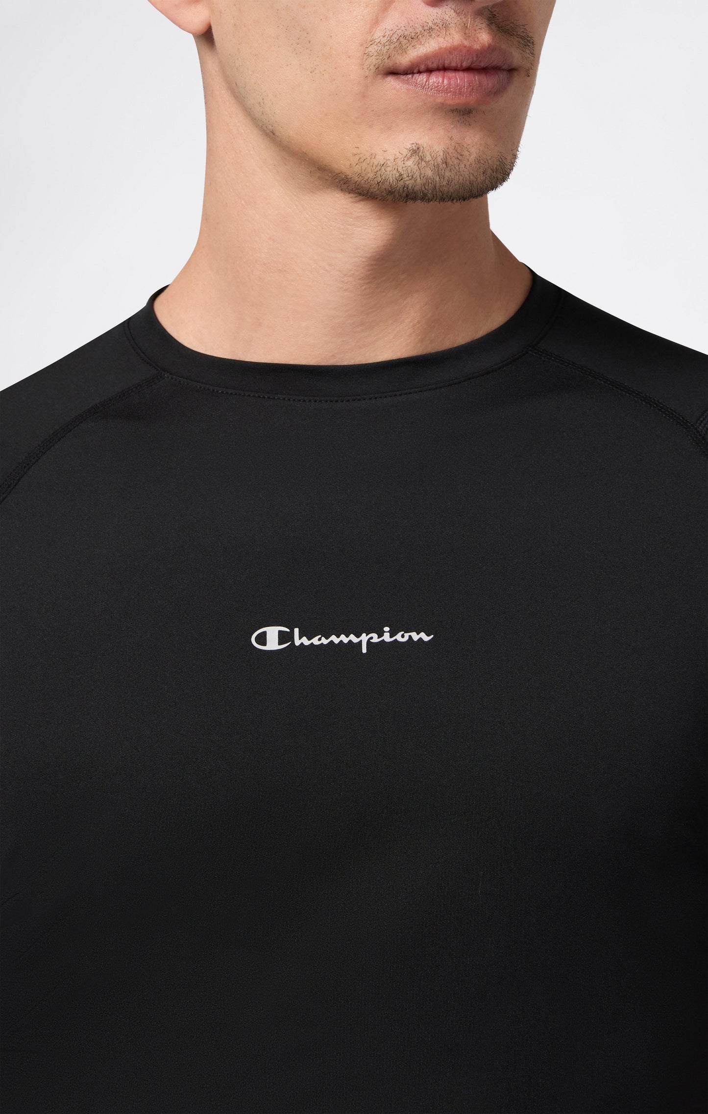 Herren schnelltrocknendes atmungsaktives T-Shirt mit Rückenpanel