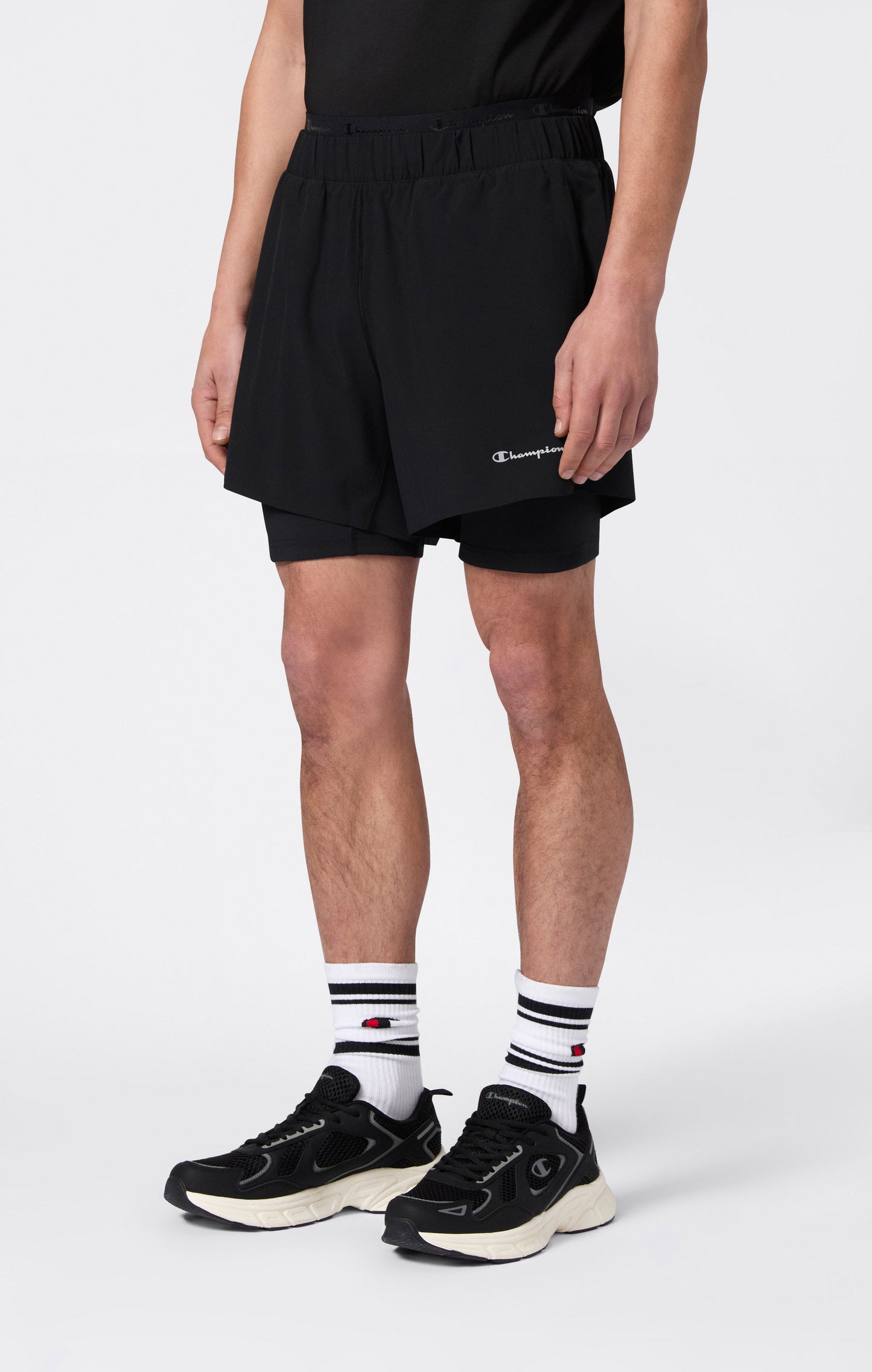 Men's 2 in 1 Lightweight Quick Dry Shorts