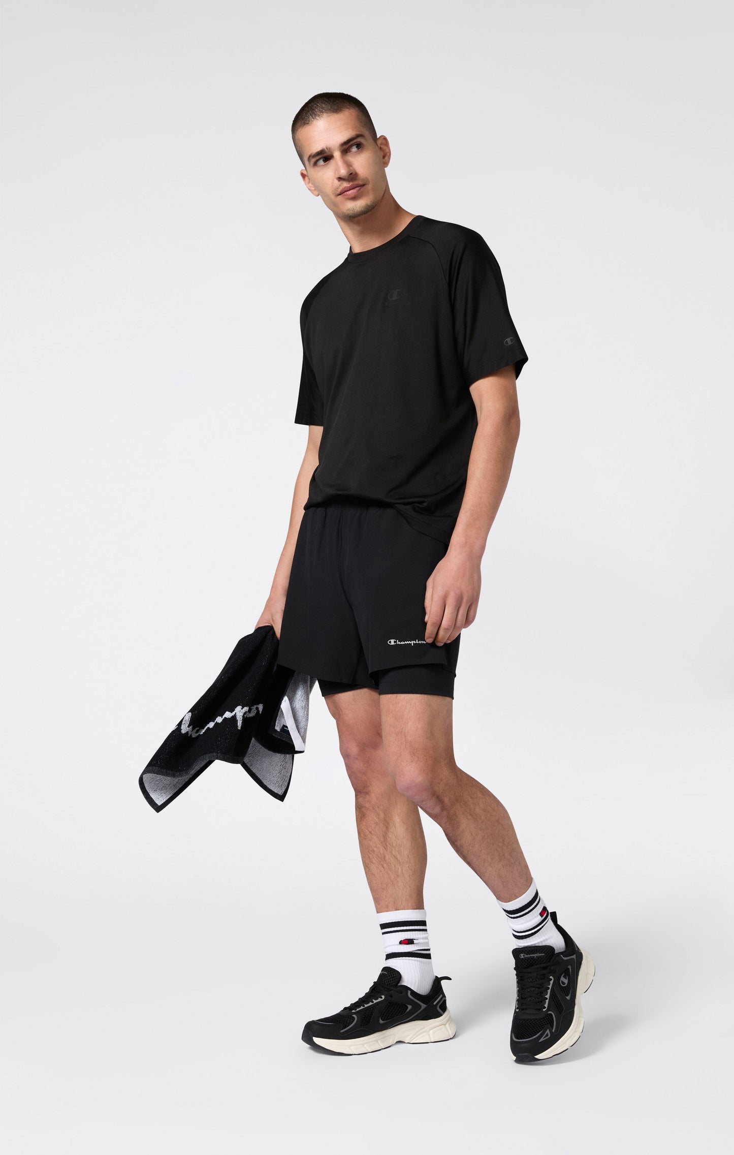 Men's 2 in 1 Lightweight Quick Dry Shorts