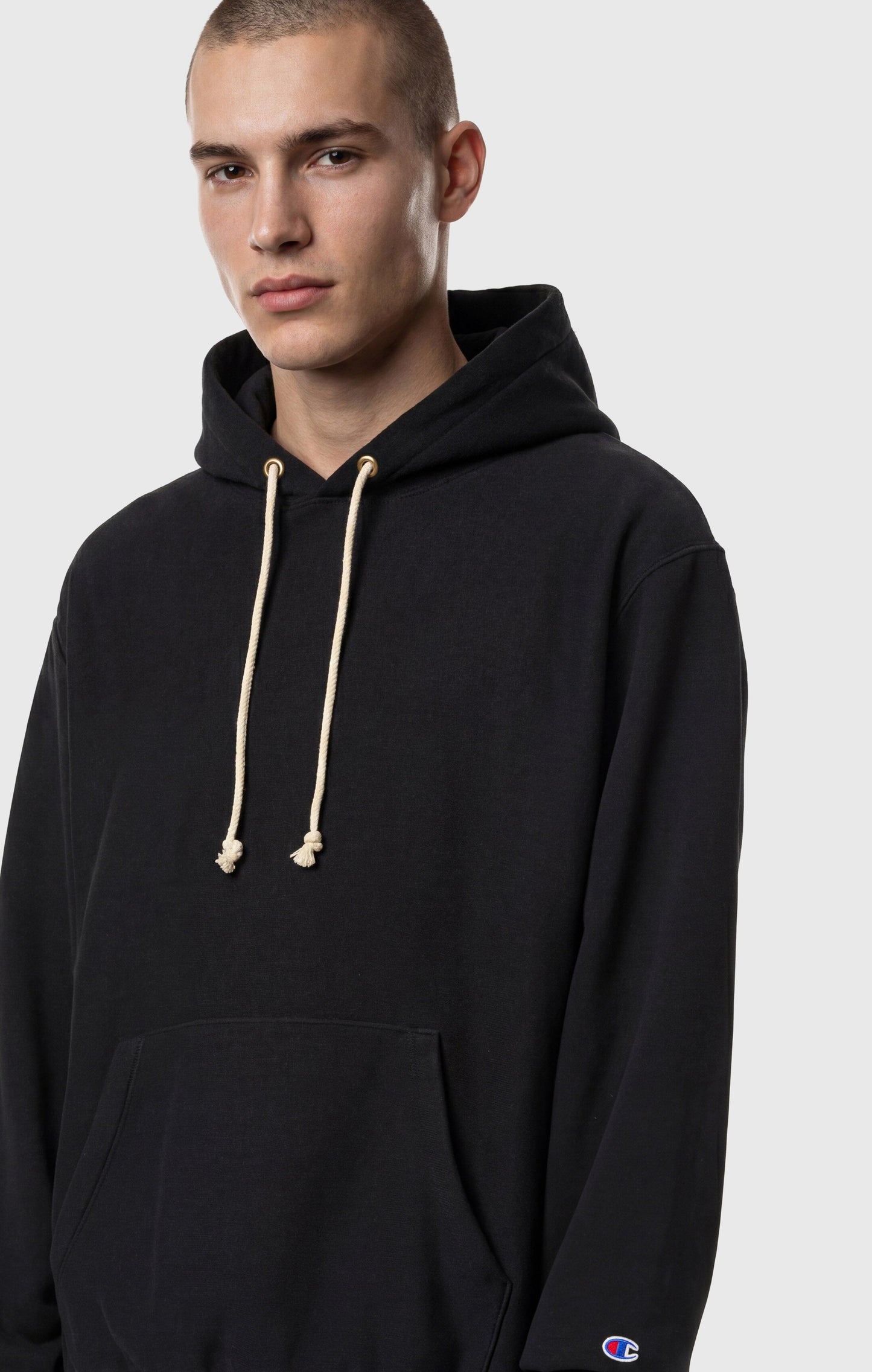 Men's Lightweight Hooded Sweatshirt Reverse Weave