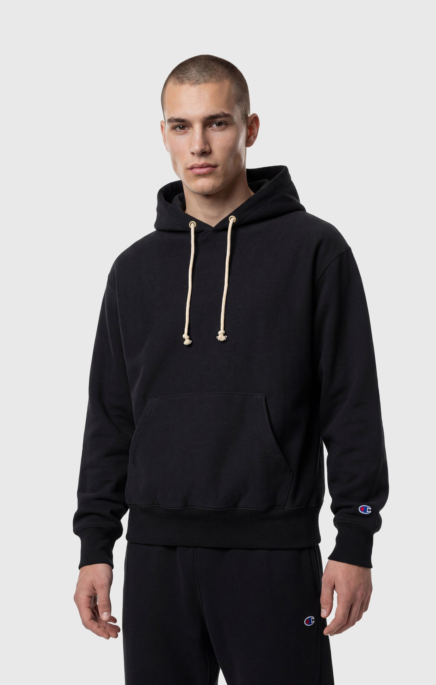 Men's Lightweight Hooded Sweatshirt Reverse Weave