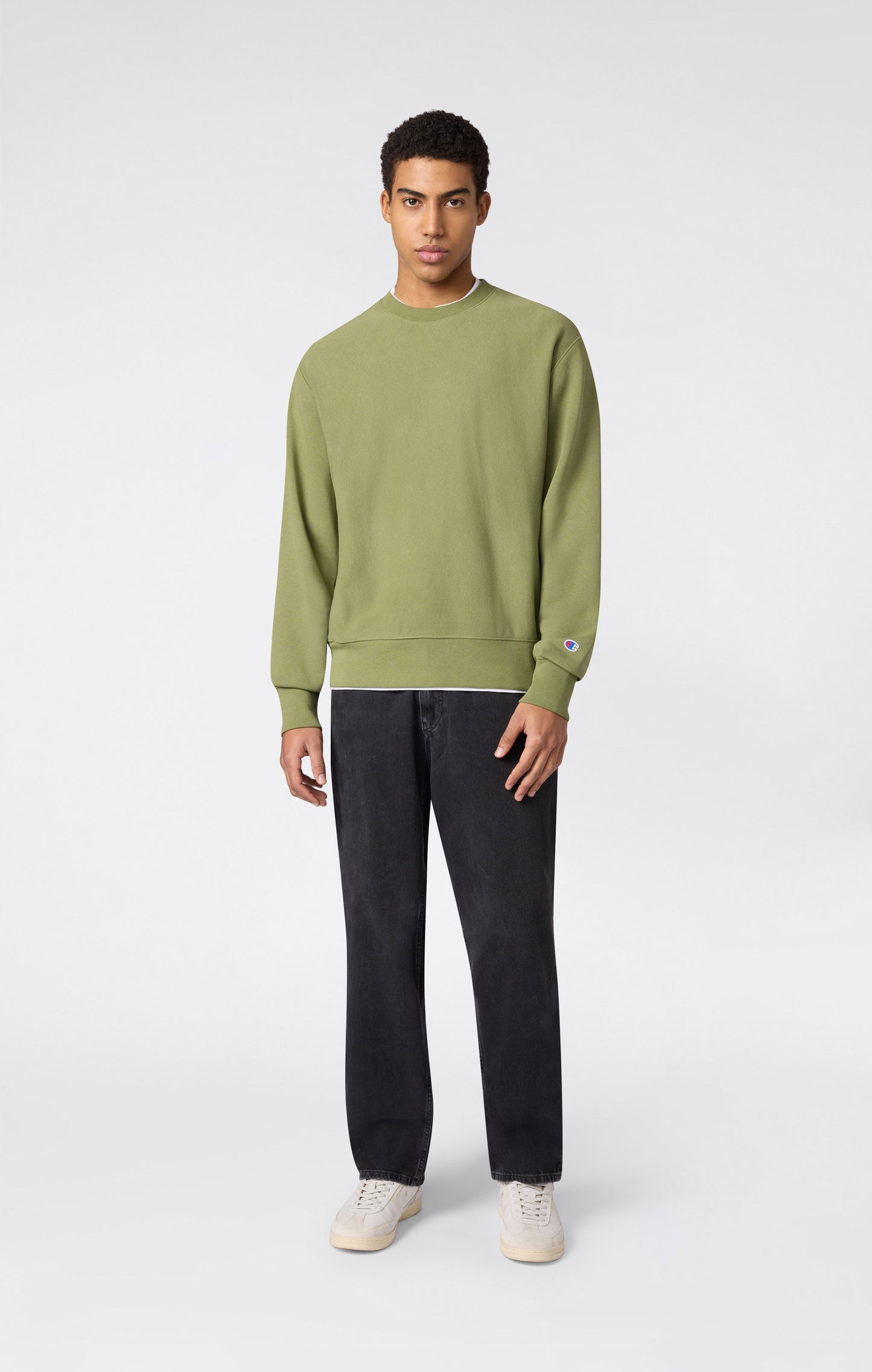 Men's Lightweight Crewneck Sweatshirt Reverse Weave