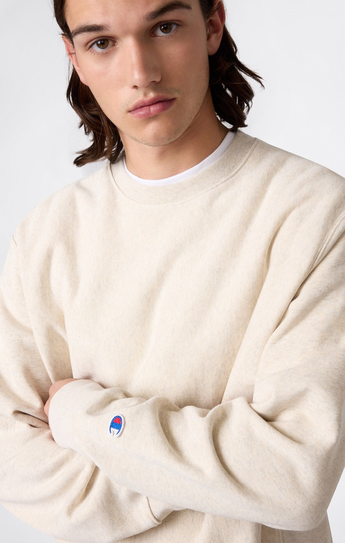 Men's Lightweight Crewneck Sweatshirt Reverse Weave