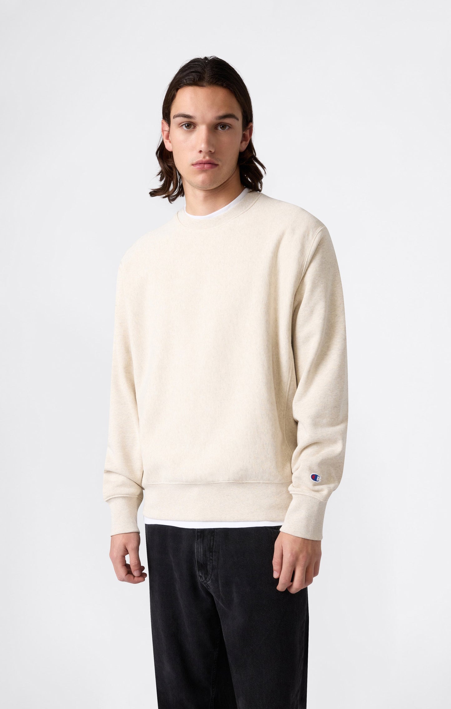 Men's Lightweight Crewneck Sweatshirt Reverse Weave