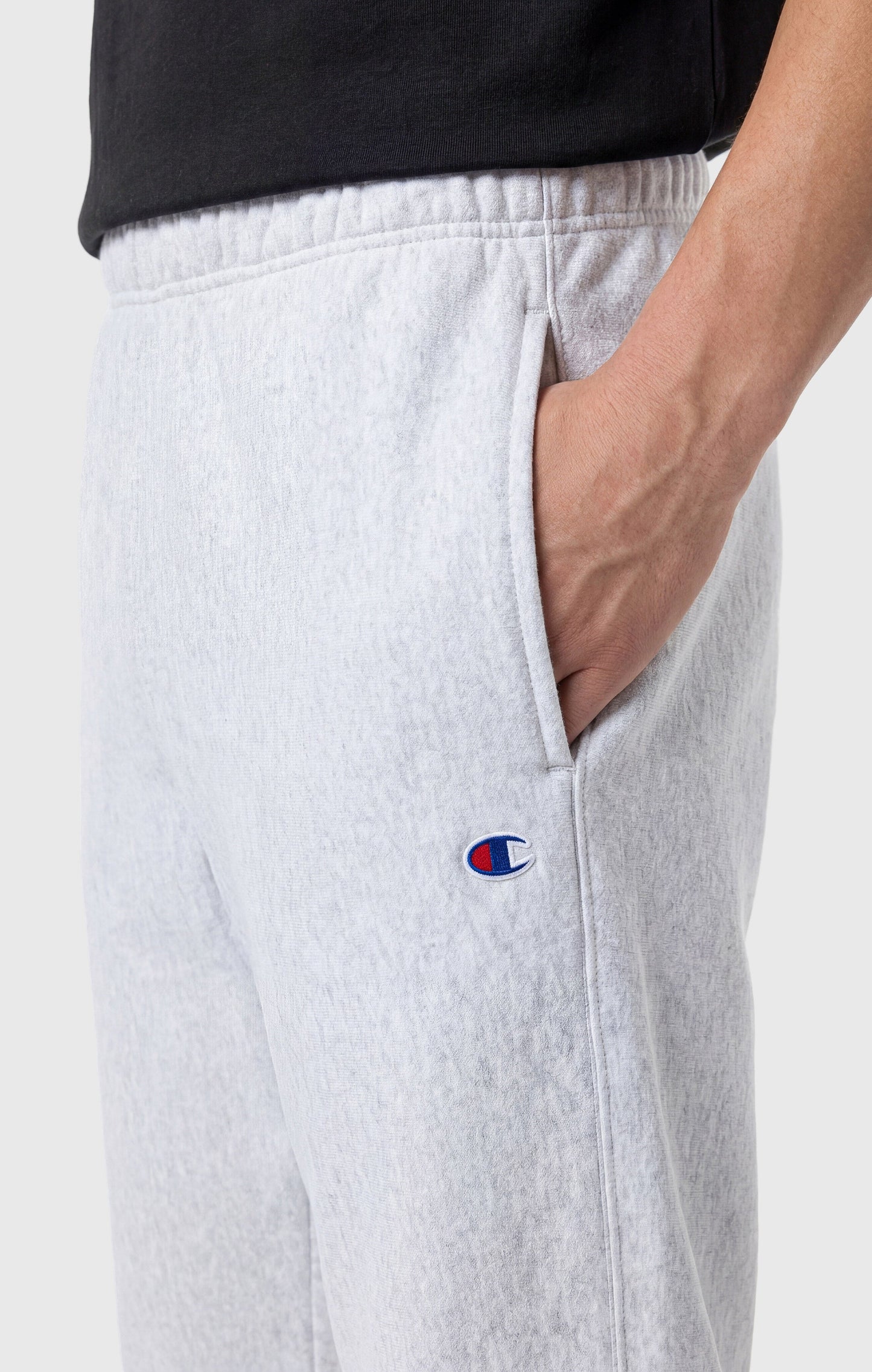 Men's Lightweight Jogger Pants with Elastic Cuff Reverse Weave
