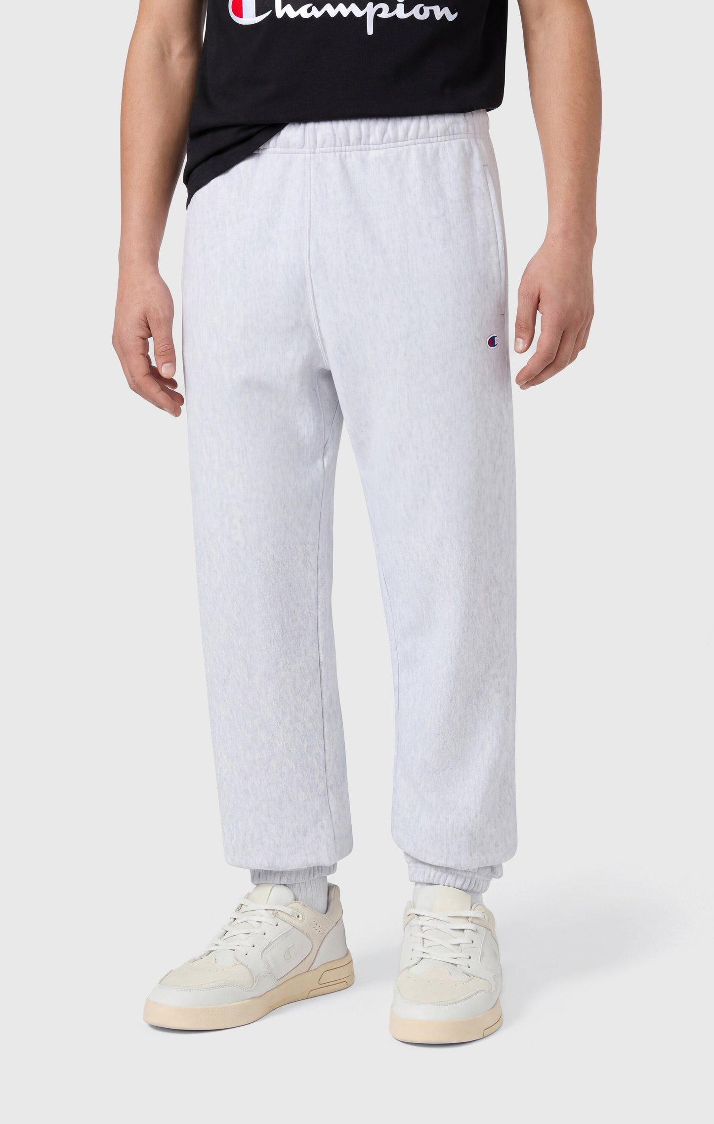 Men's Lightweight Jogger Pants with Elastic Cuff Reverse Weave