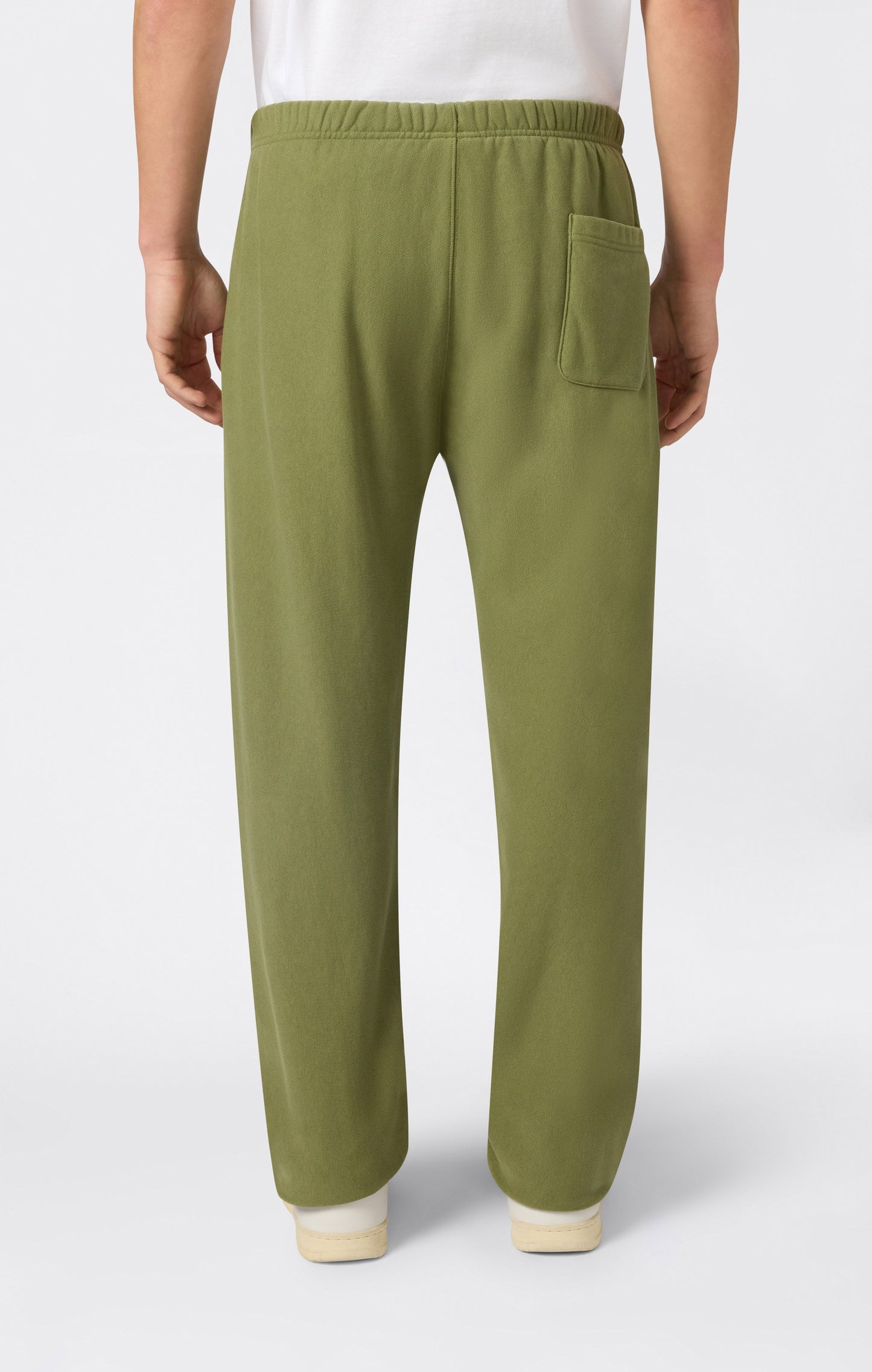 Men's Lightweight Jogger Pants with Elastic Cuff Reverse Weave
