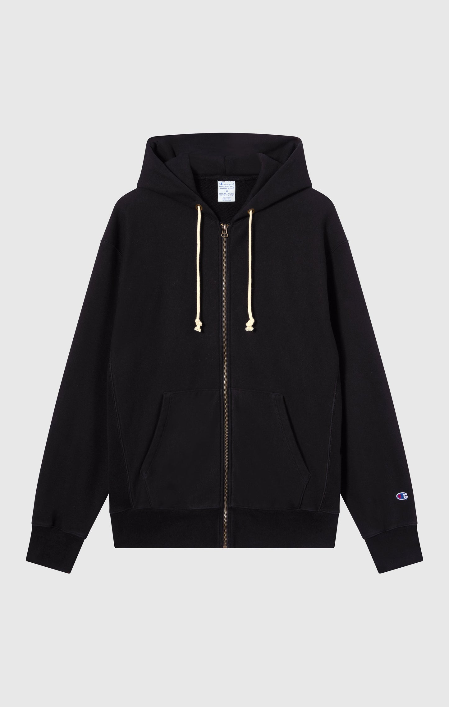 Men's Full Zip Hoodie Sweatshirt Reverse Weave