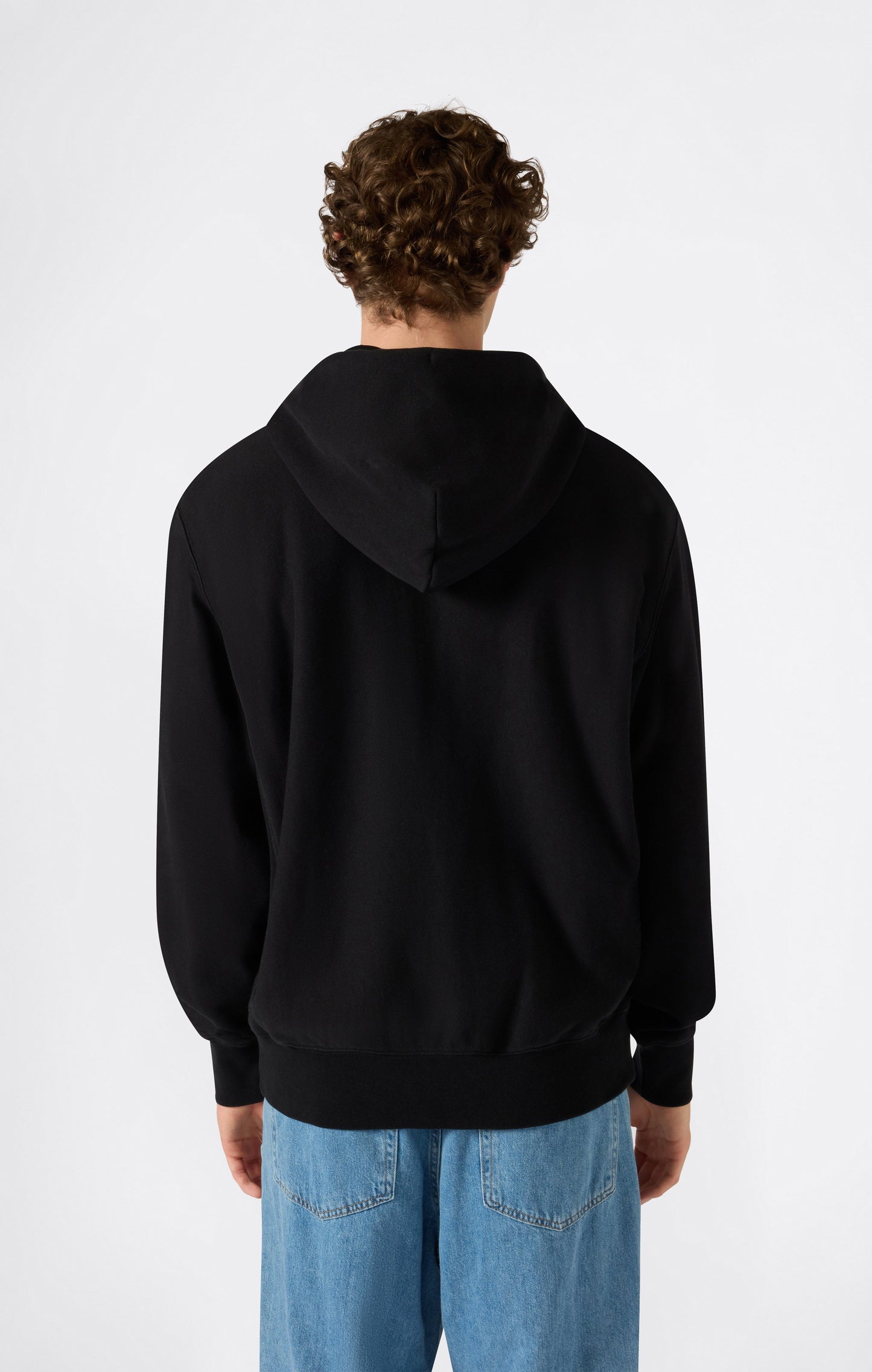 Men's Full Zip Hoodie Sweatshirt Reverse Weave