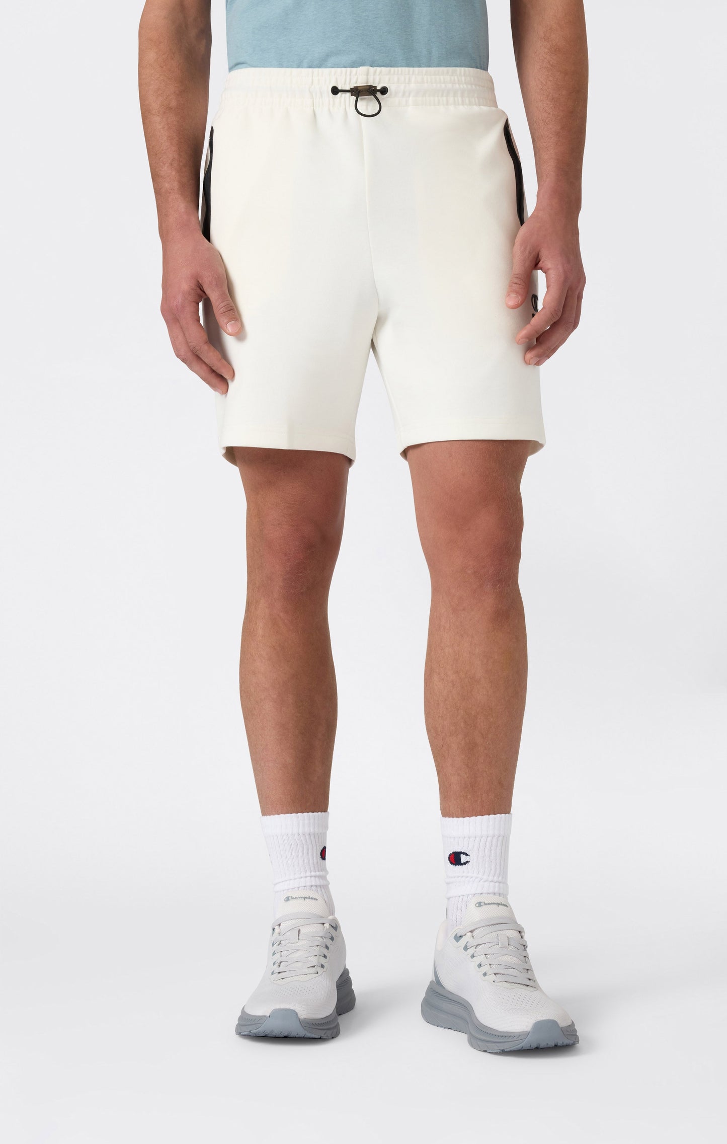 Men's Stretch Poly Shorts With Heat-Sealed Pockets C-Tech