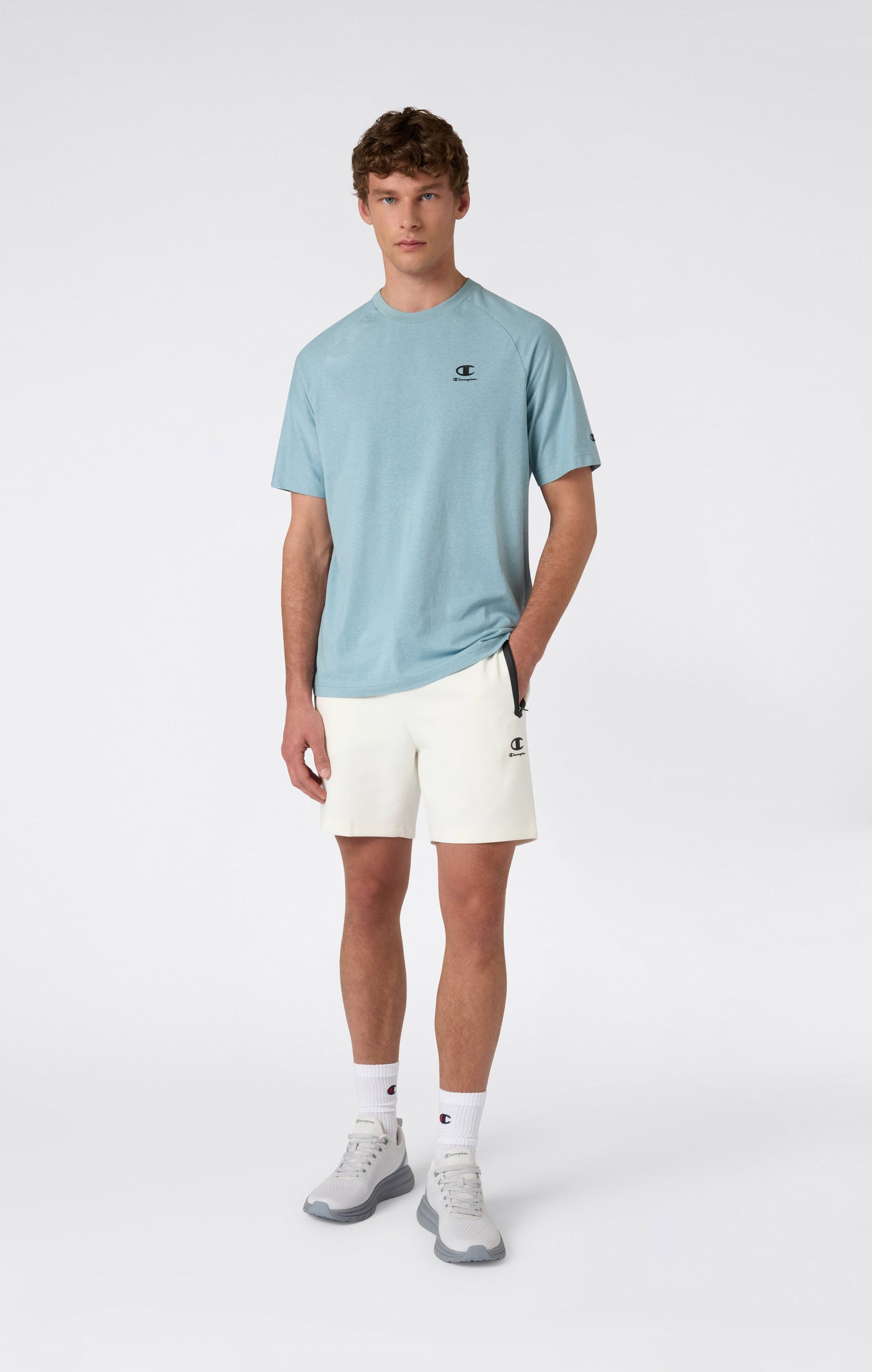 Men's Stretch Poly Shorts With Heat-Sealed Pockets C-Tech