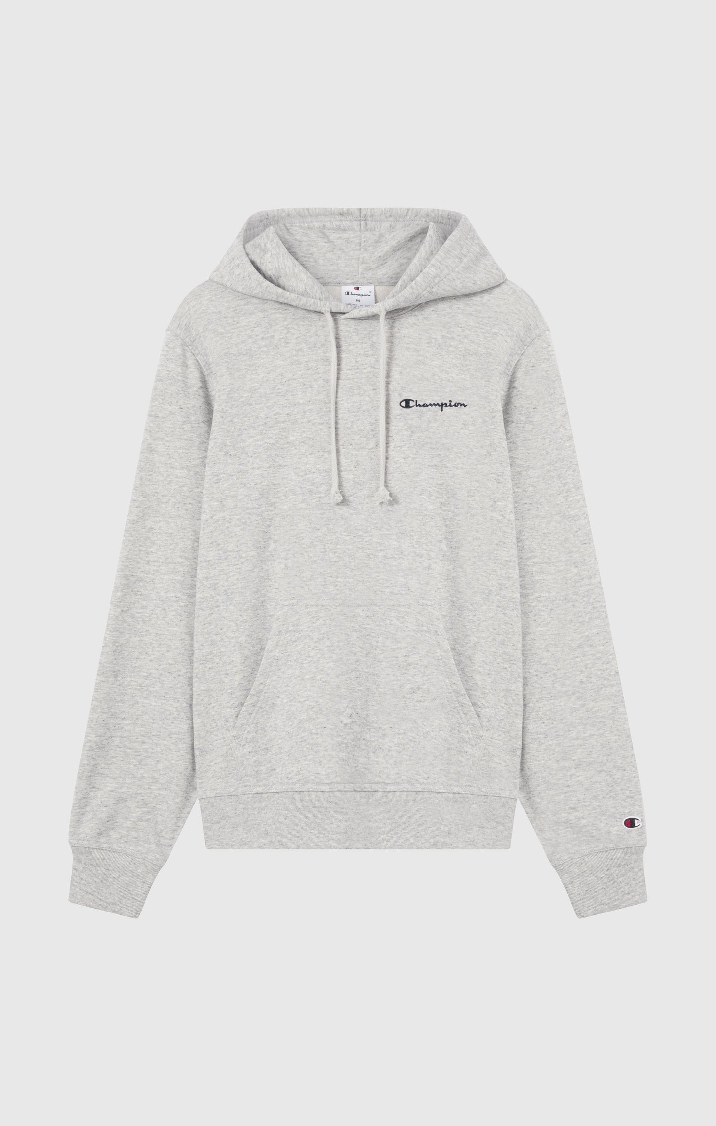 Men's Lightweight Hoodie with Small Embroidered Logo Icons