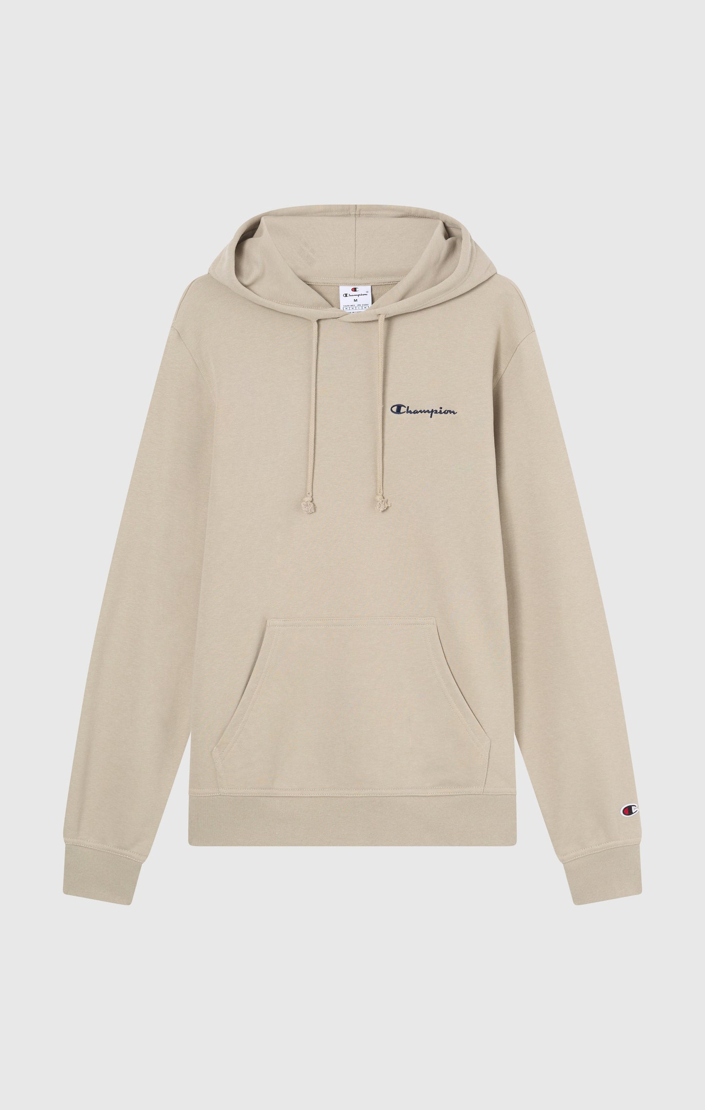 Leichter Kapuzenpullover für Herren mit kleinen gestickten Logo-Symbolen