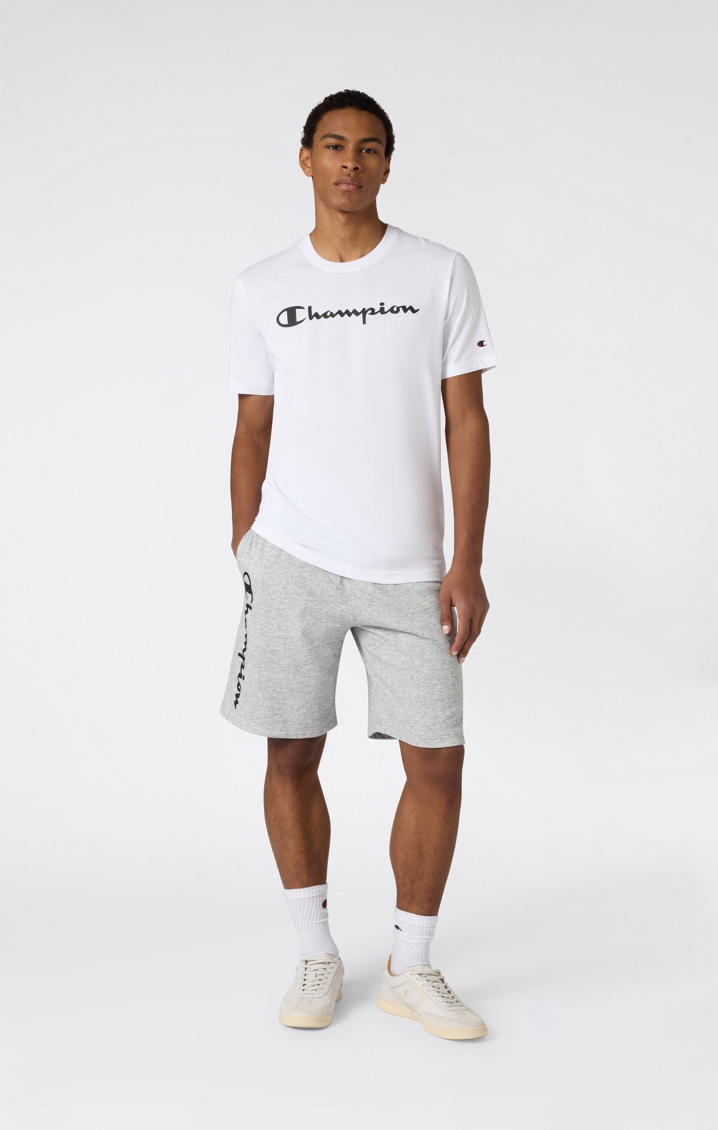 Herren-Shorts mit Skript-Logo