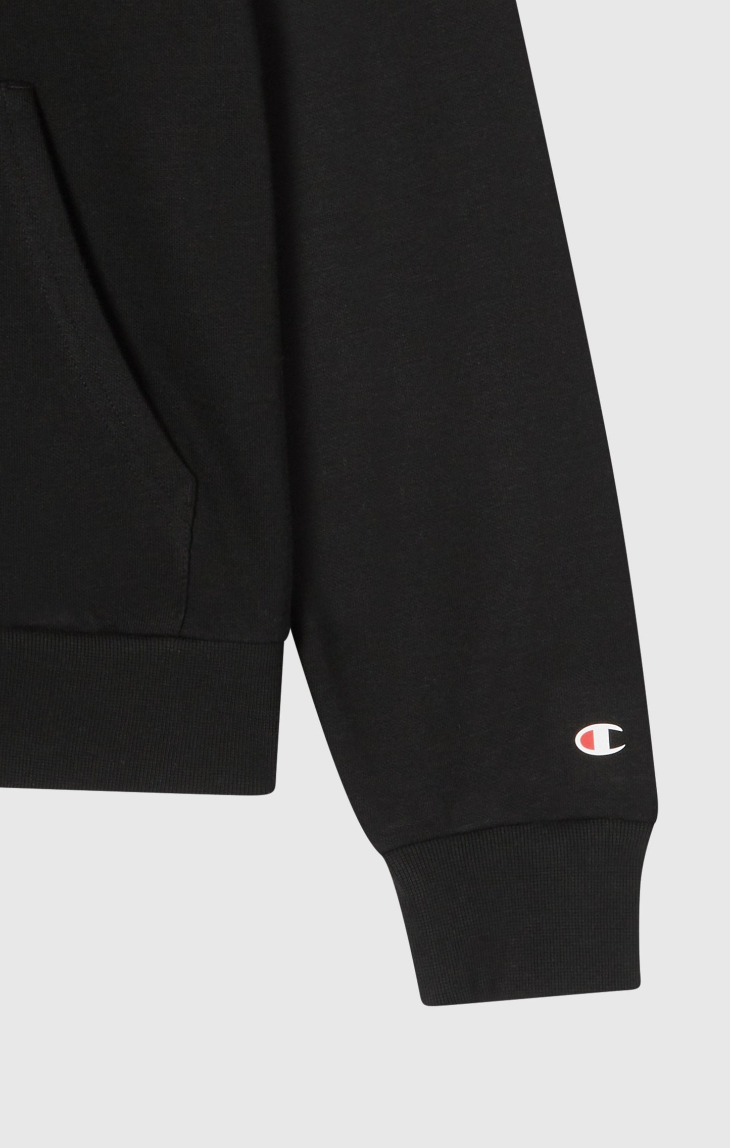 Herren-Kapuzensweatshirt mit durchgehendem Reißverschluss und Maxi-Logoprint, leicht