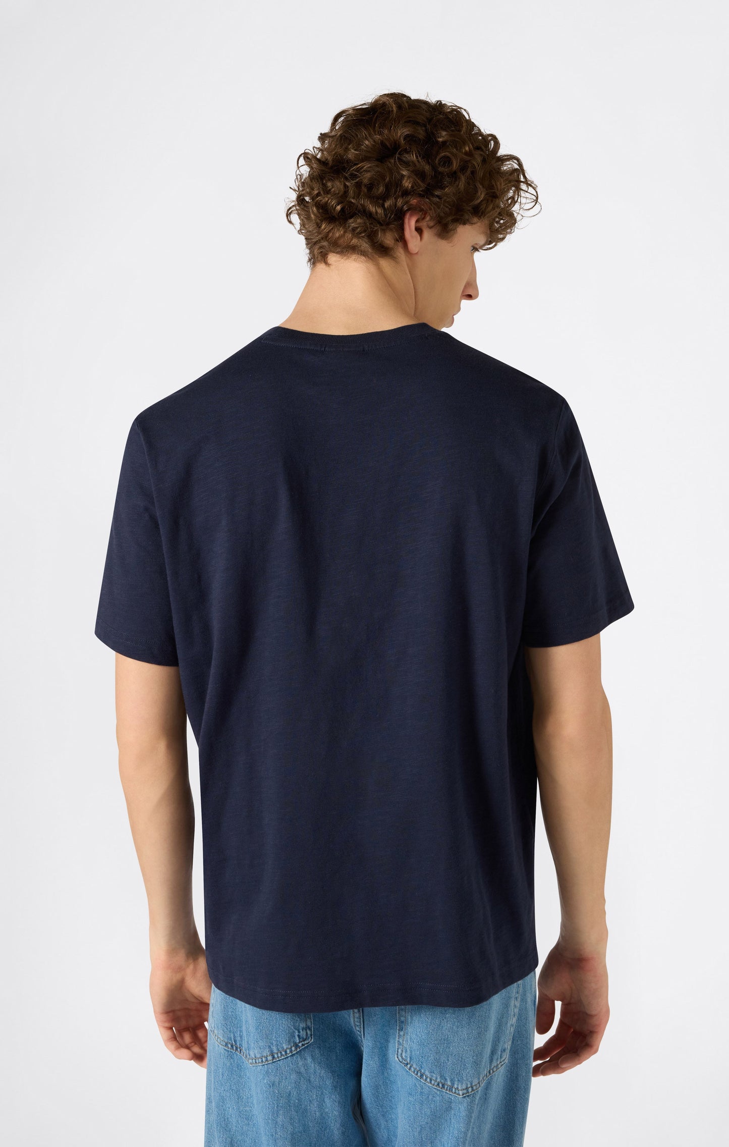 Herren-Grafik-T-Shirt mit Tasche