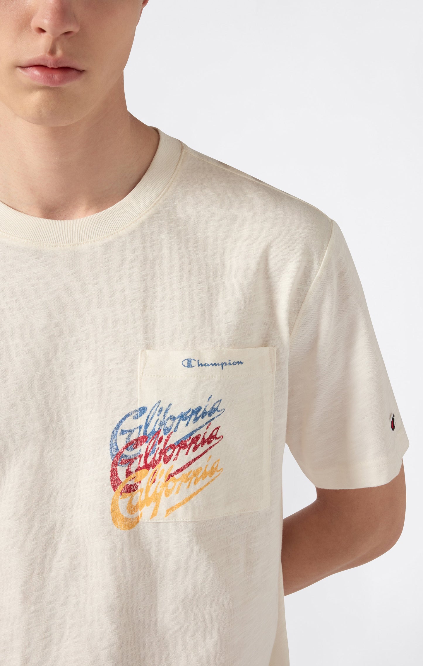 Herren-Grafik-T-Shirt mit Tasche