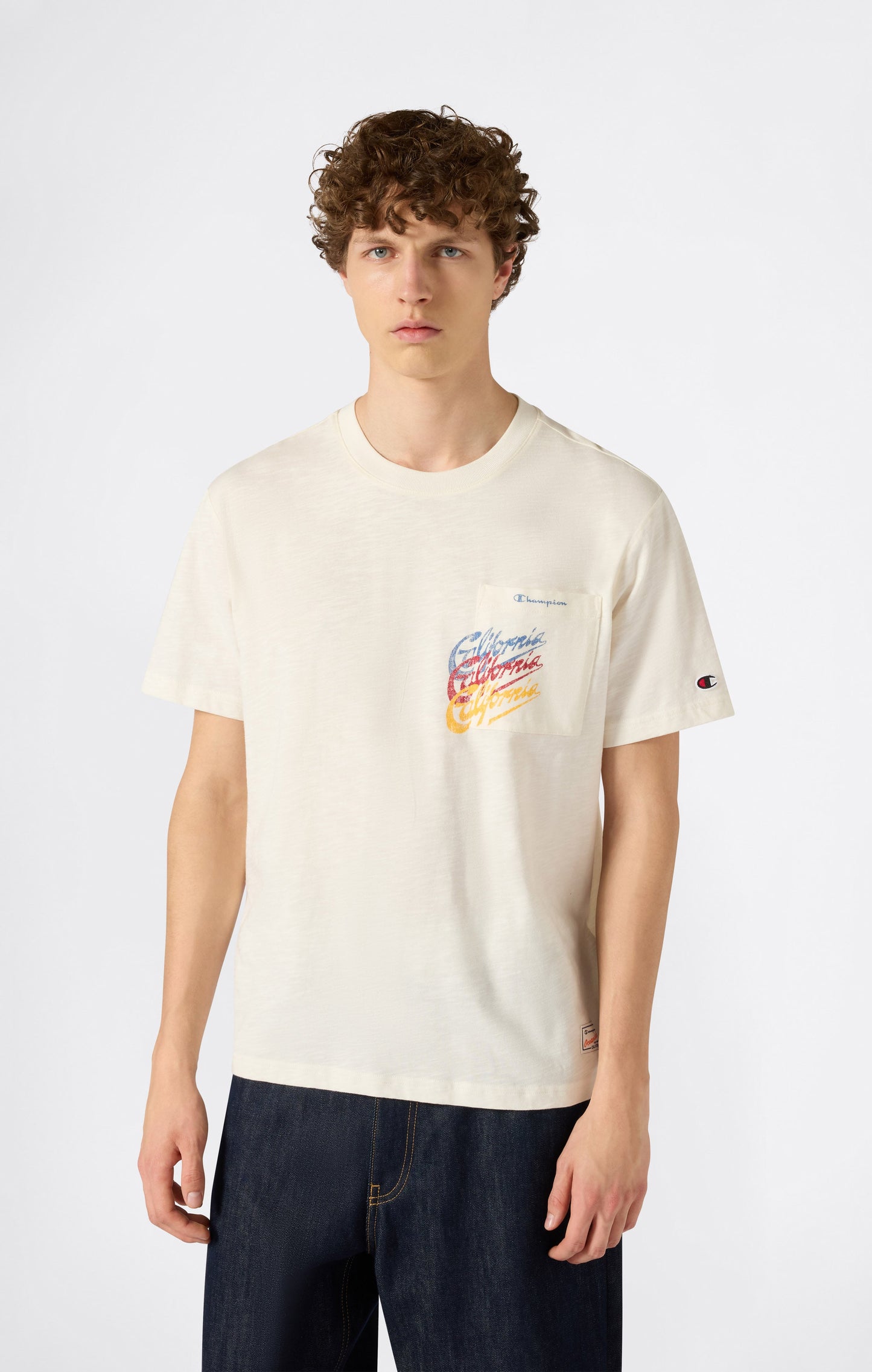 Herren-Grafik-T-Shirt mit Tasche