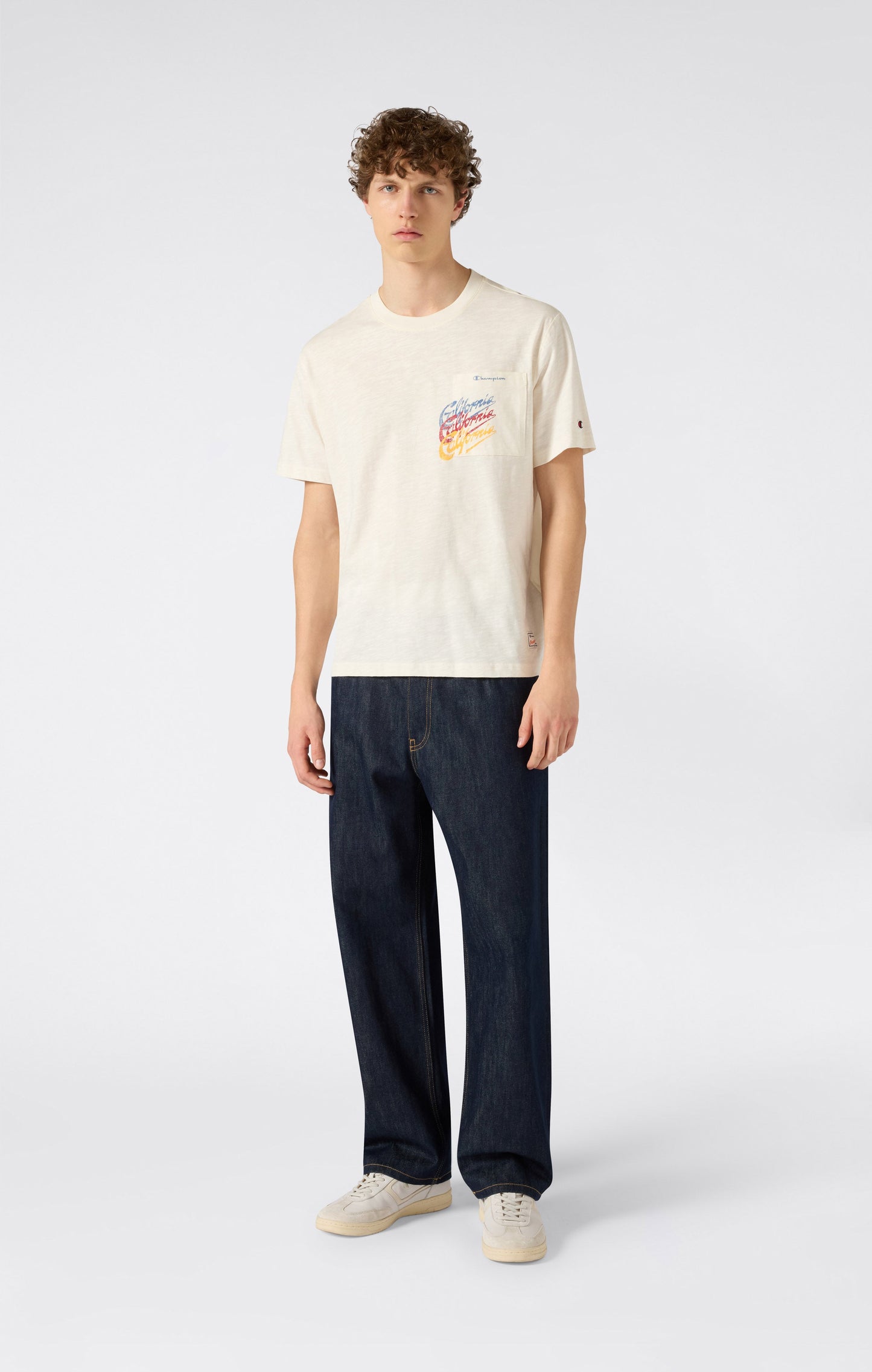 Herren-Grafik-T-Shirt mit Tasche