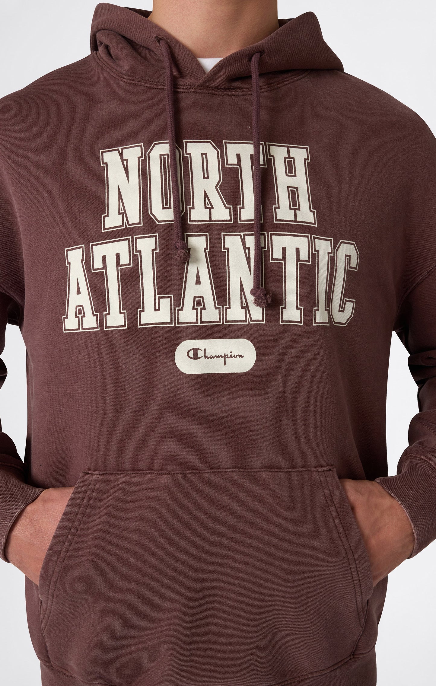 Herren Kapuzenpullover im East-West-Stil