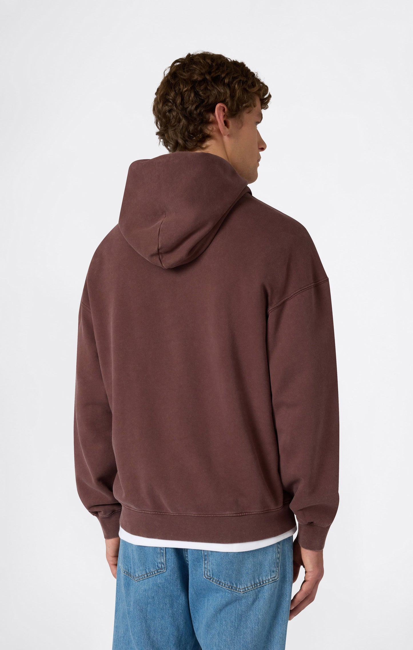 Herren Kapuzenpullover im East-West-Stil