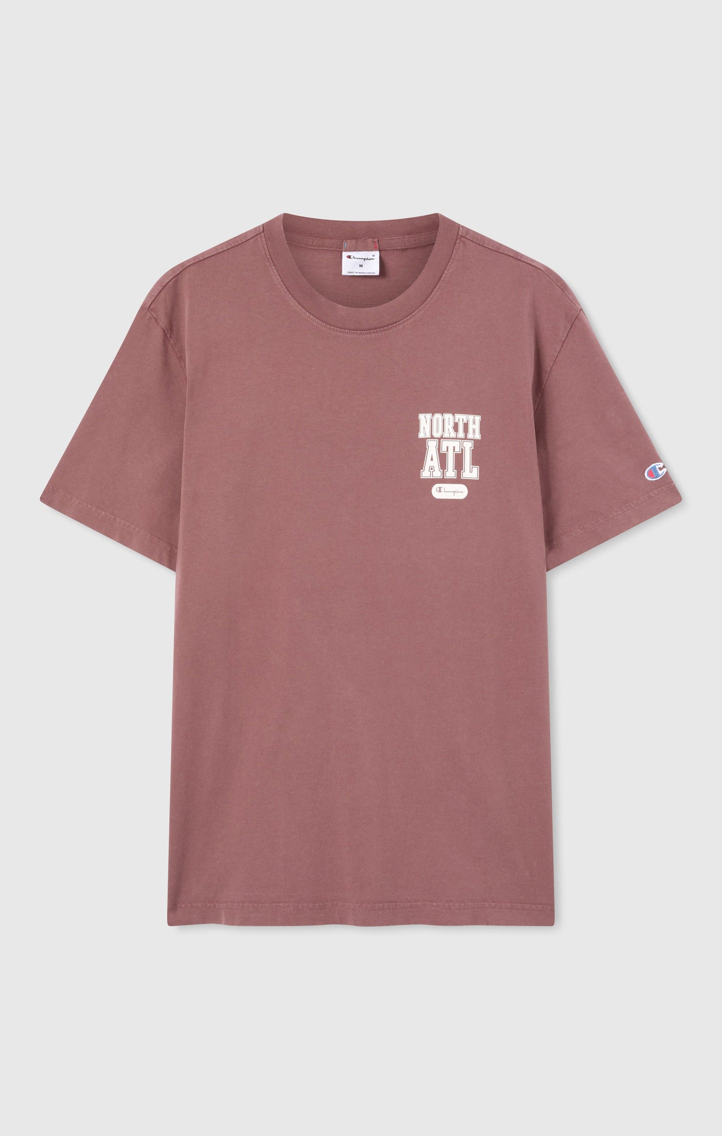 Herren East West T-Shirt mit Vorder- und Rückenaufdruck