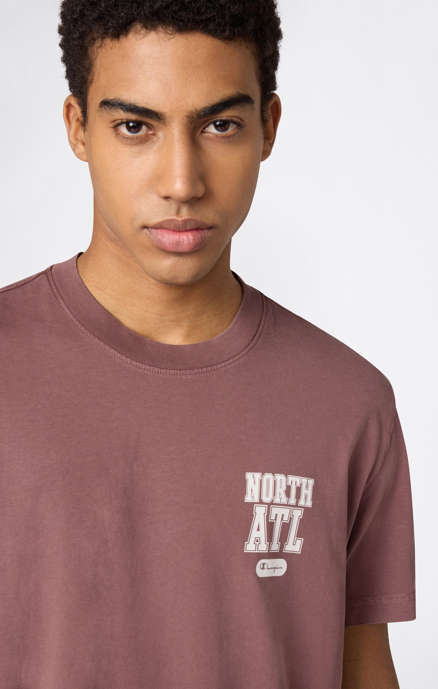 Herren East West T-Shirt mit Vorder- und Rückenaufdruck