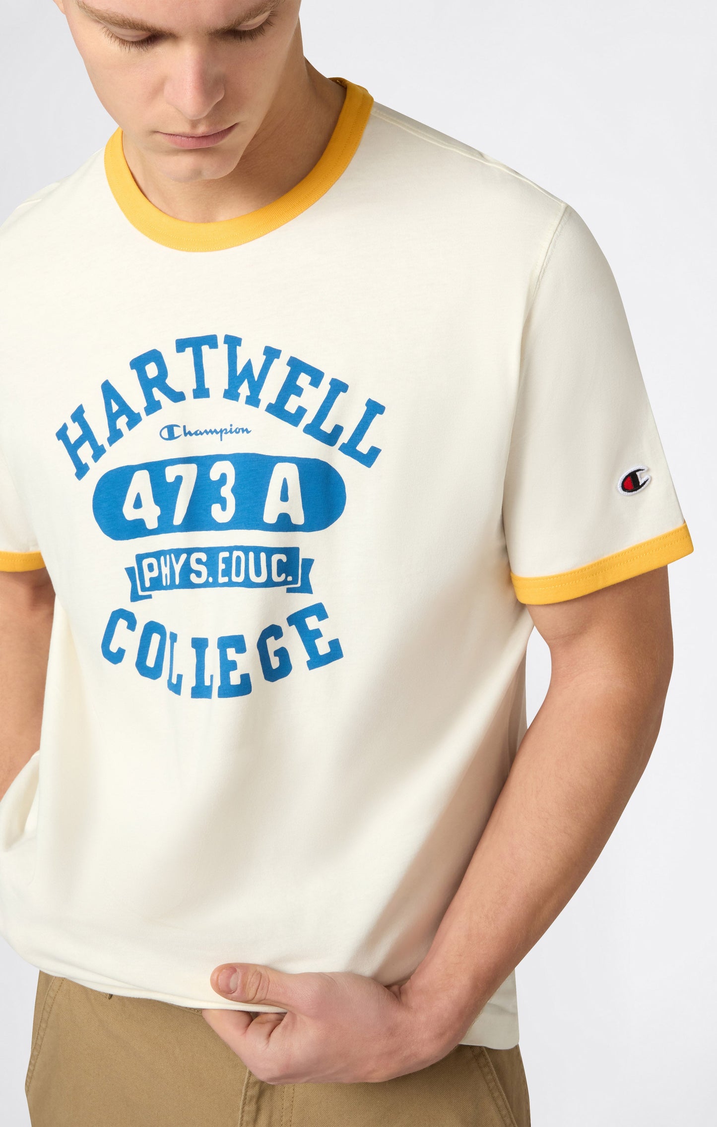 Men's Ringer T-Shirt with Graphic