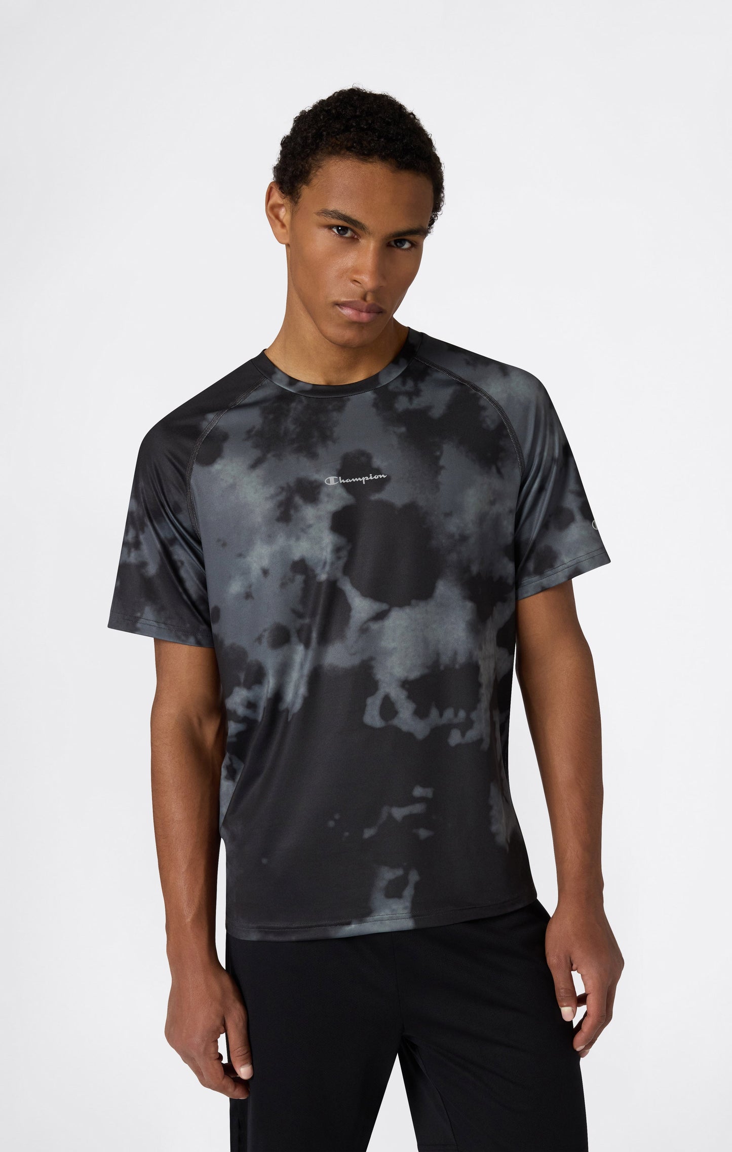 Men's Quick Dry Printed Sports T-shirt