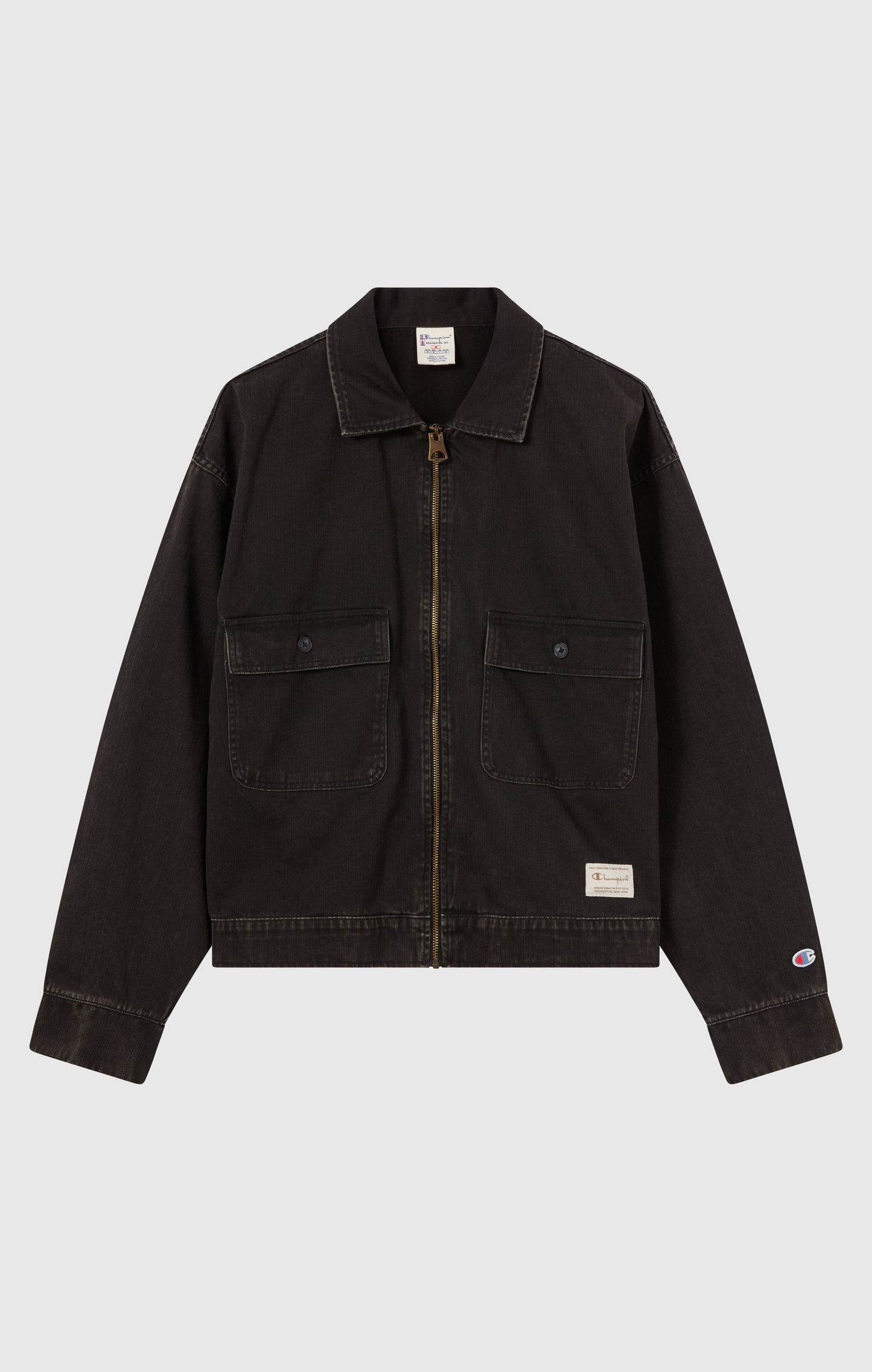 Herrenjacke aus Baumwollgewebe