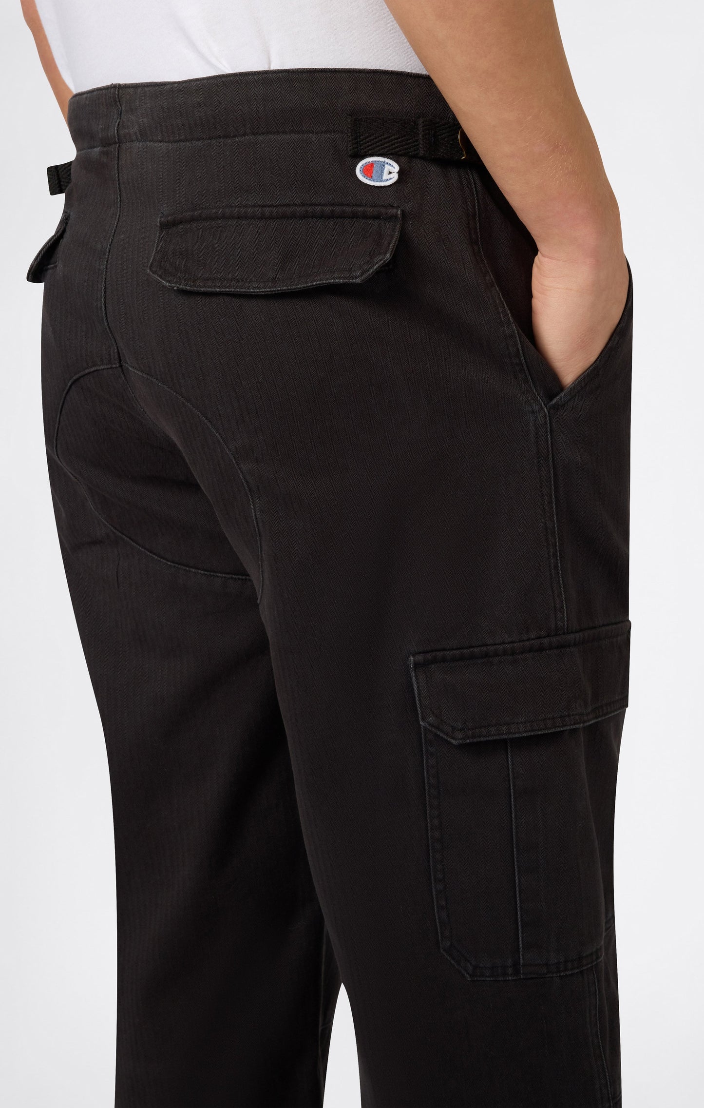 Herren Cargo-Hose mit geradem Saum