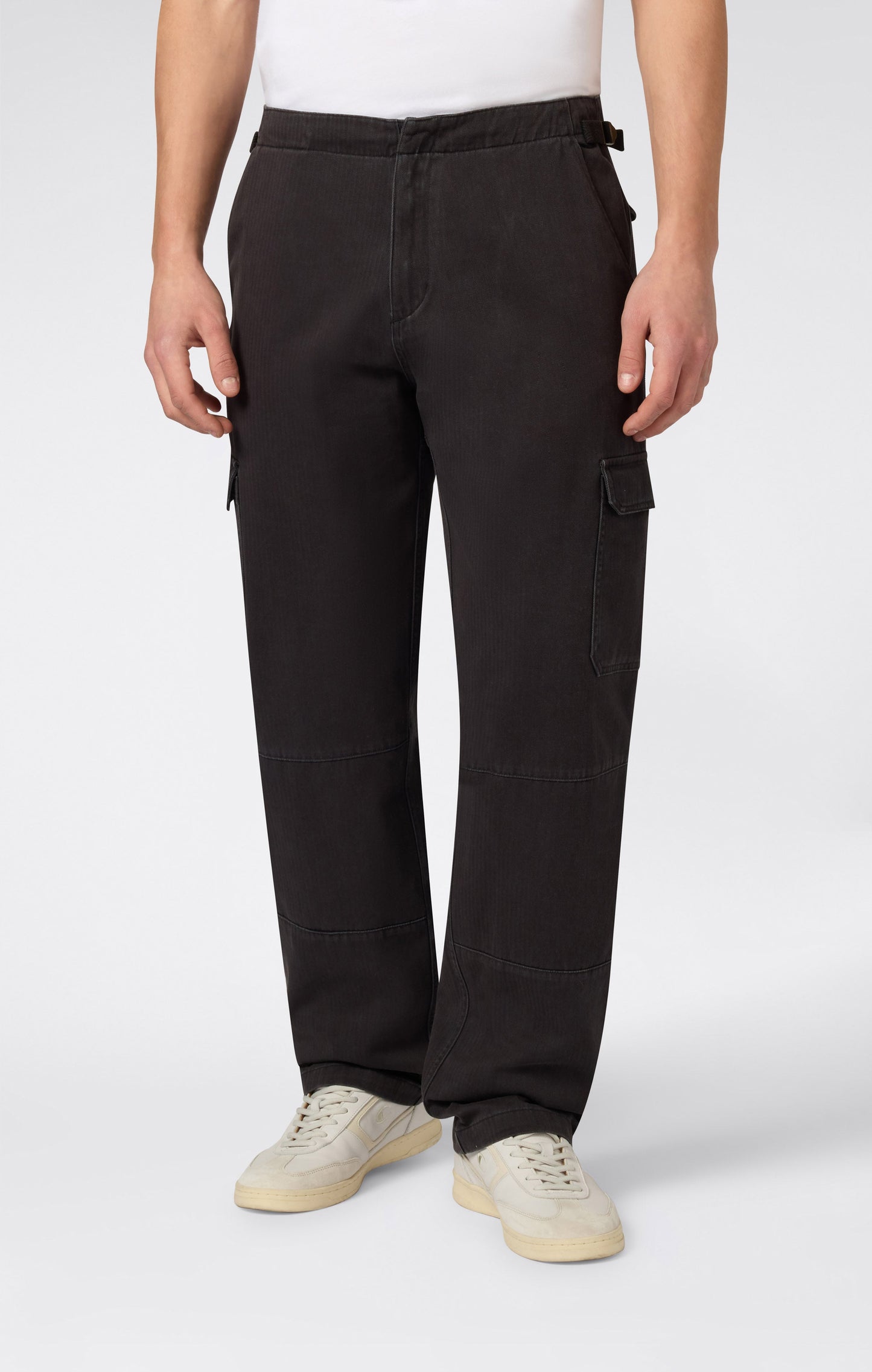 Herren Cargo-Hose mit geradem Saum