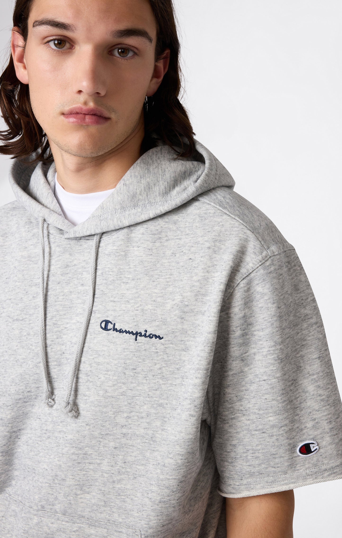 Symbole für kurzärmelige Kapuzenpullover für Herren