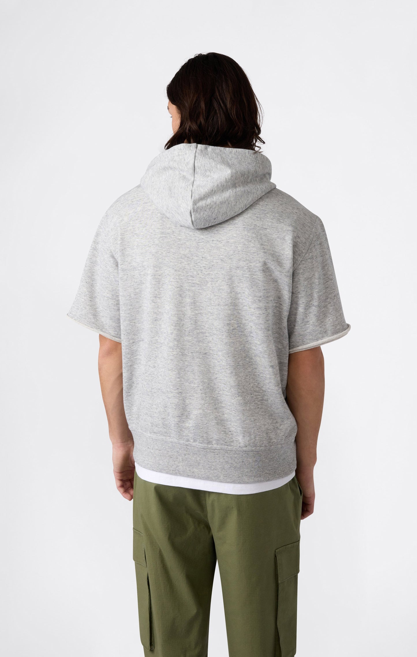 Symbole für kurzärmelige Kapuzenpullover für Herren