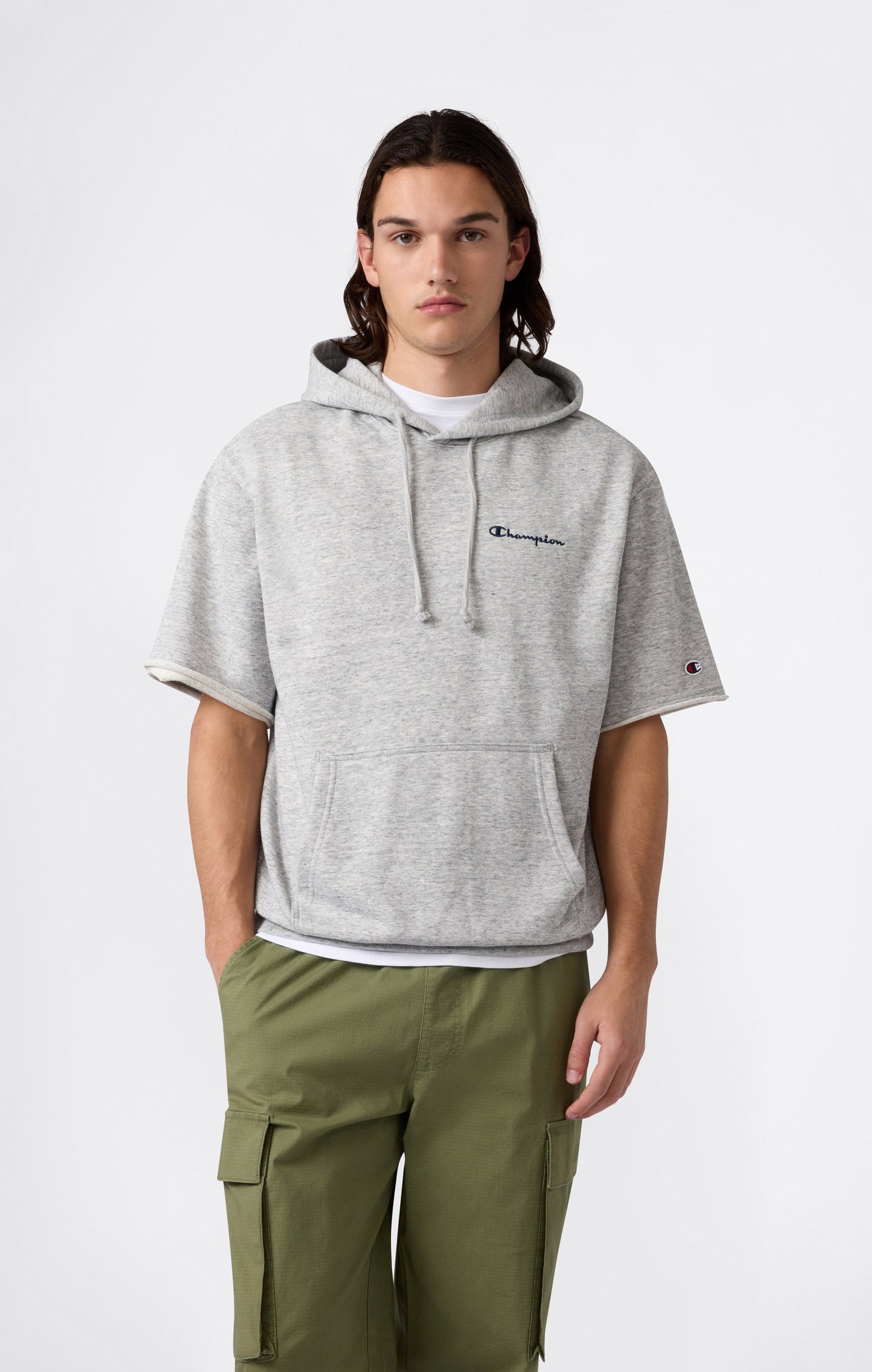 Symbole für kurzärmelige Kapuzenpullover für Herren
