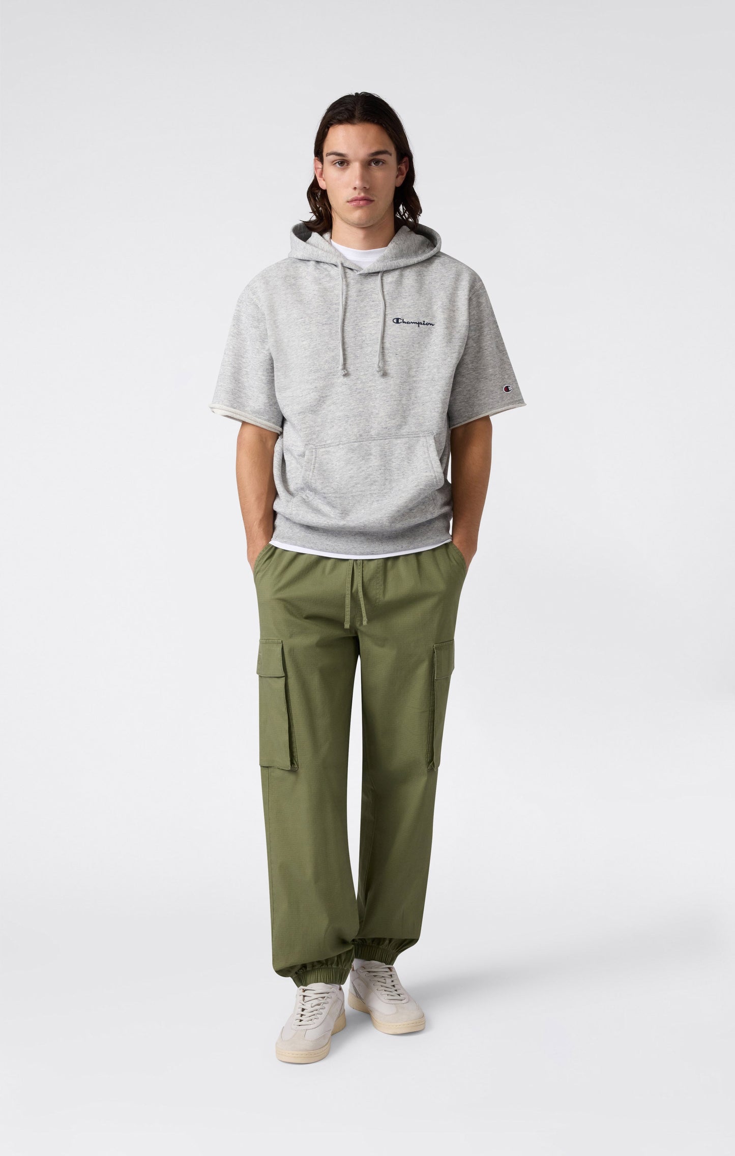 Symbole für kurzärmelige Kapuzenpullover für Herren