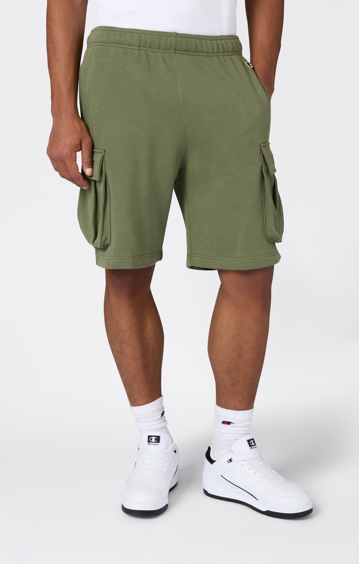Men's 9 Fleece Cargo Shorts Icons