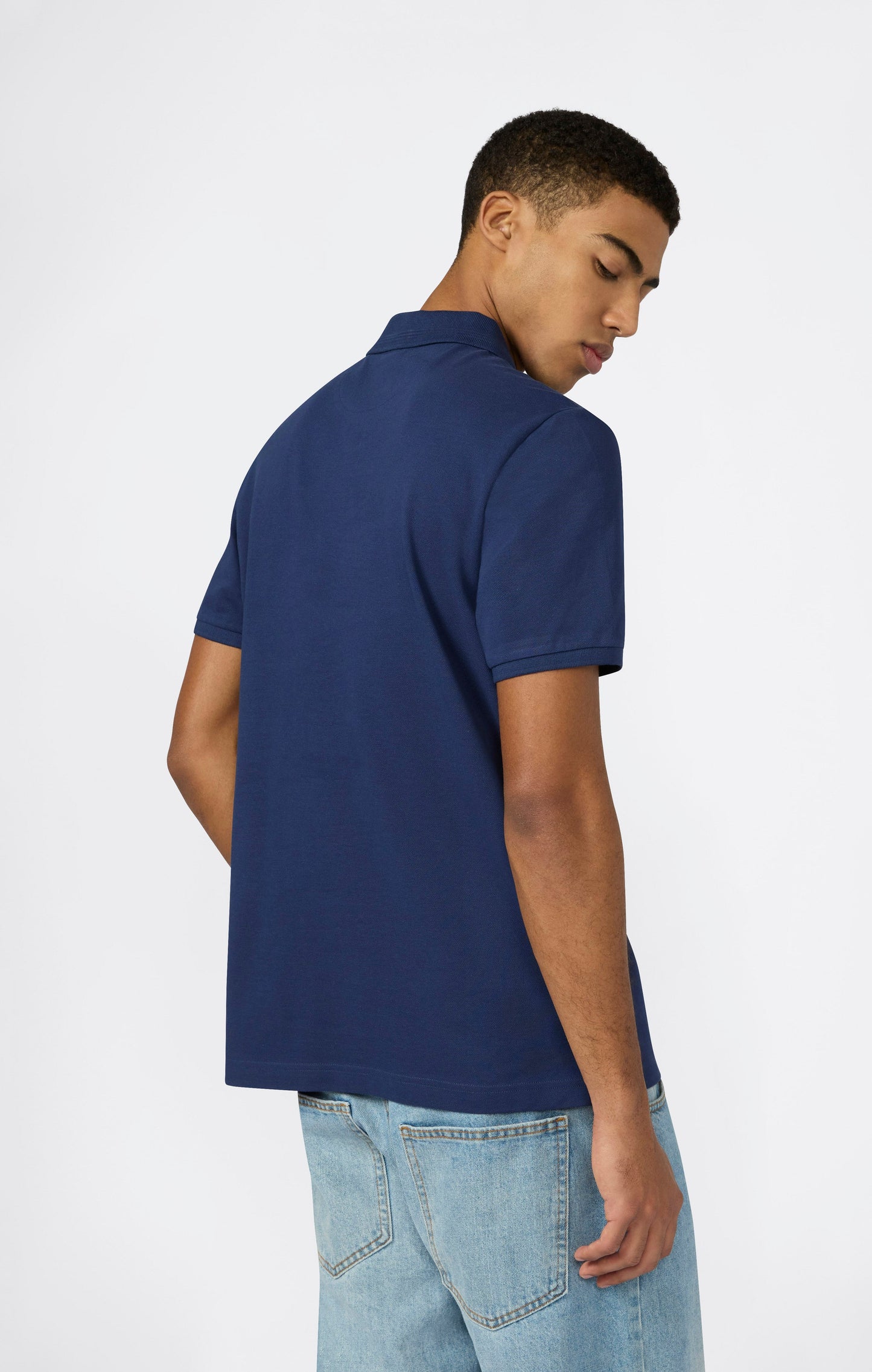 Men's Polo with Embroidered Logo